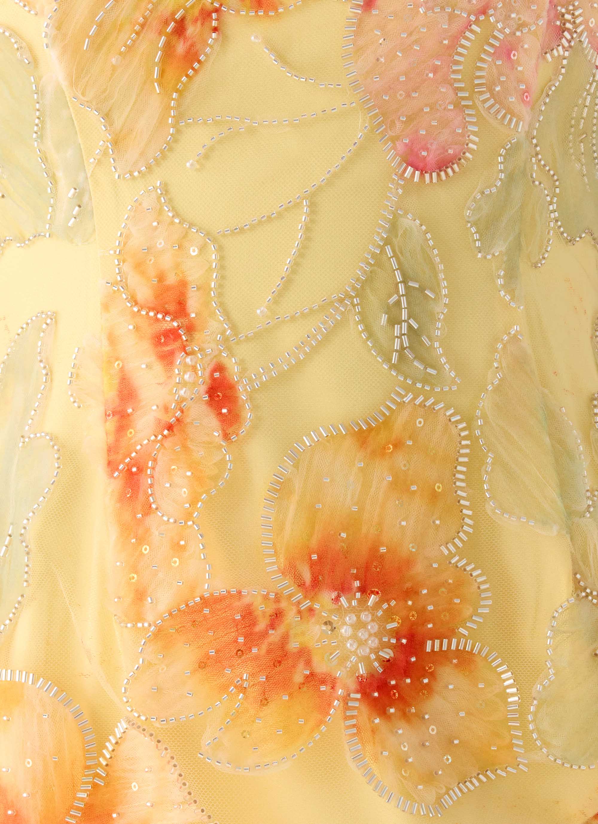 Bliss Beaded Halter Top - Floral Beaded - Image 4