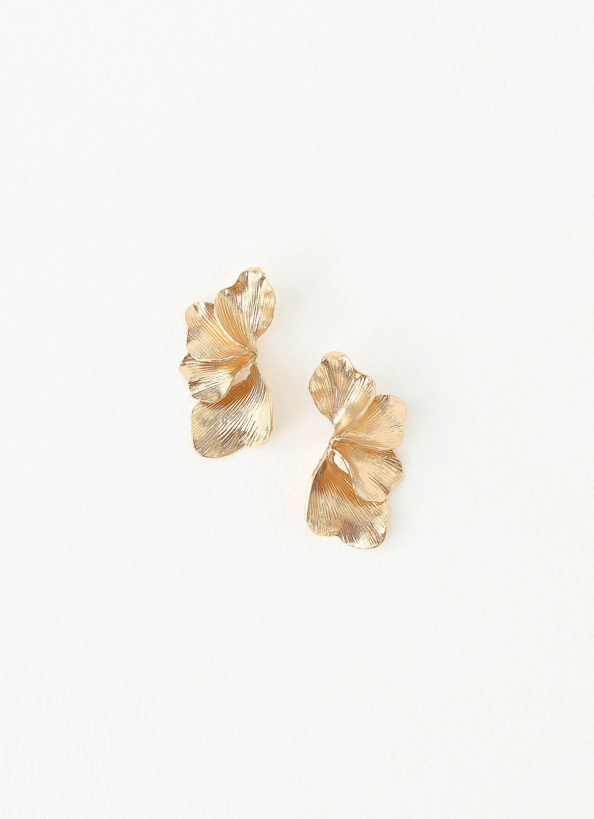 Bloomline Earrings - Gold