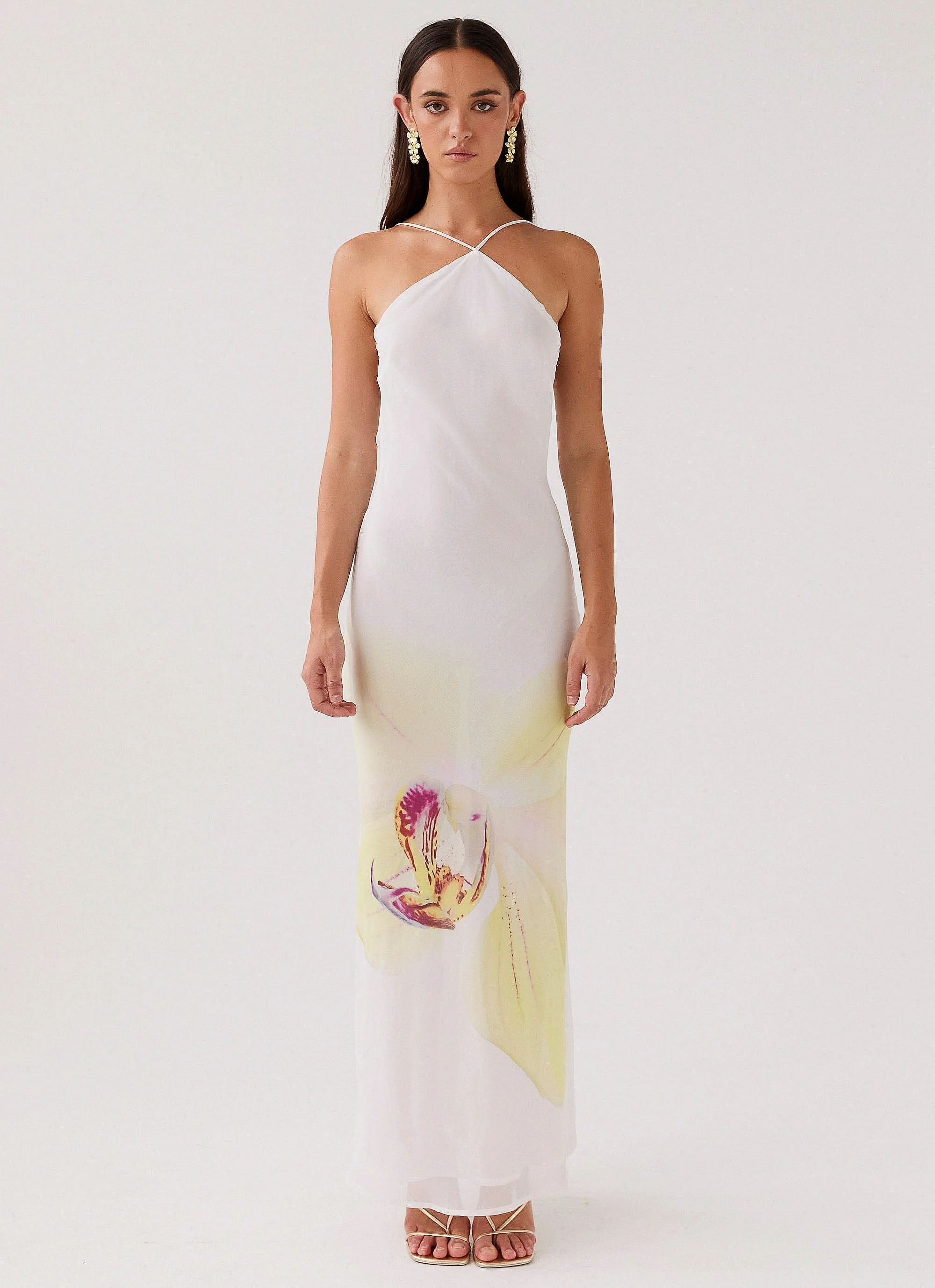 Blossom Hearts Maxi Dress - Hydrangea - Image 2