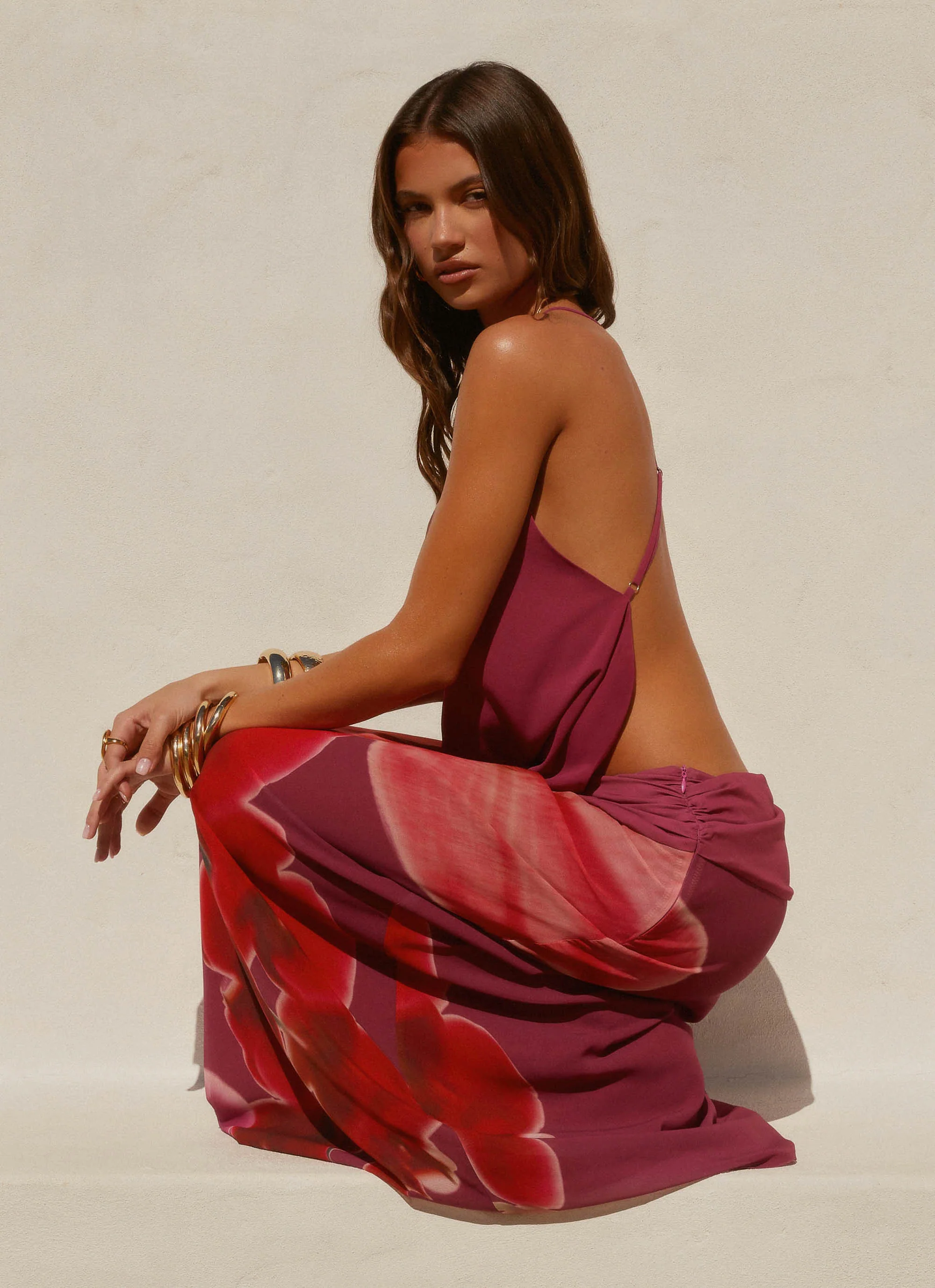 Blushing Bloom Maxi Skirt - Violette Bloom - Image 3