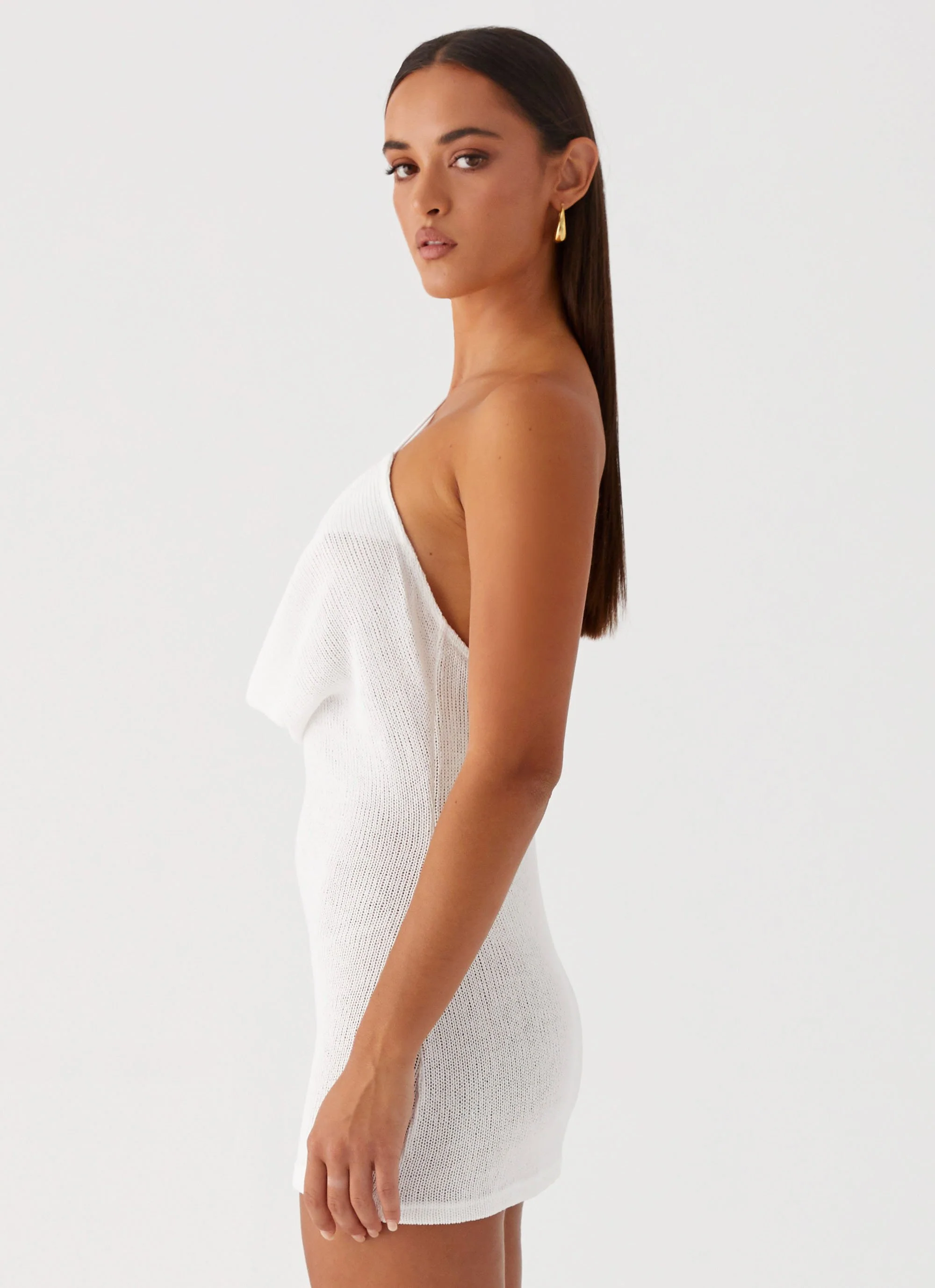 Bohemian Bliss Mini Dress - Ivory - Image 4