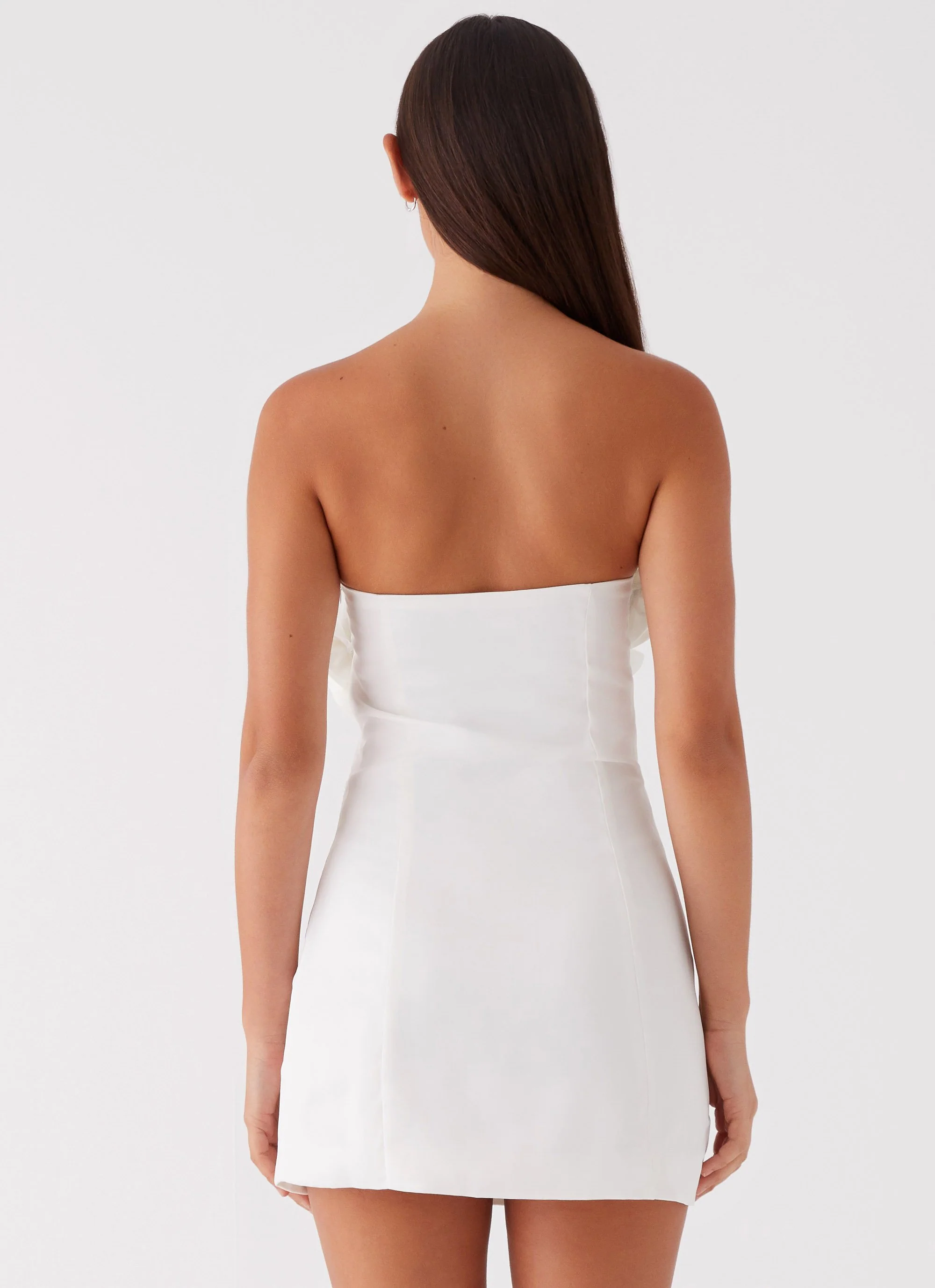 Bouquet Dream Mini Dress - White - Image 5