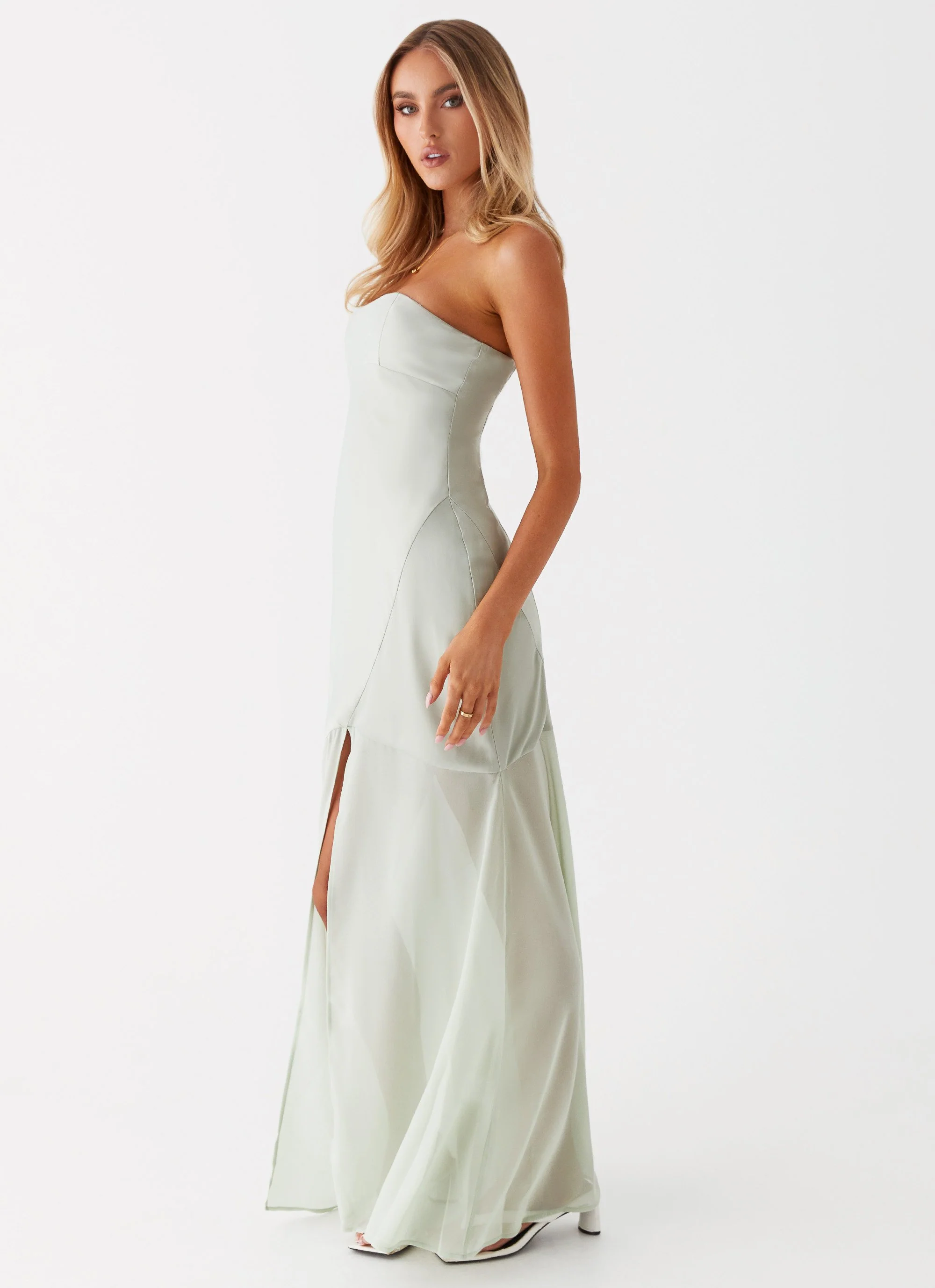 Brea Maxi Dress - Sage - Image 3