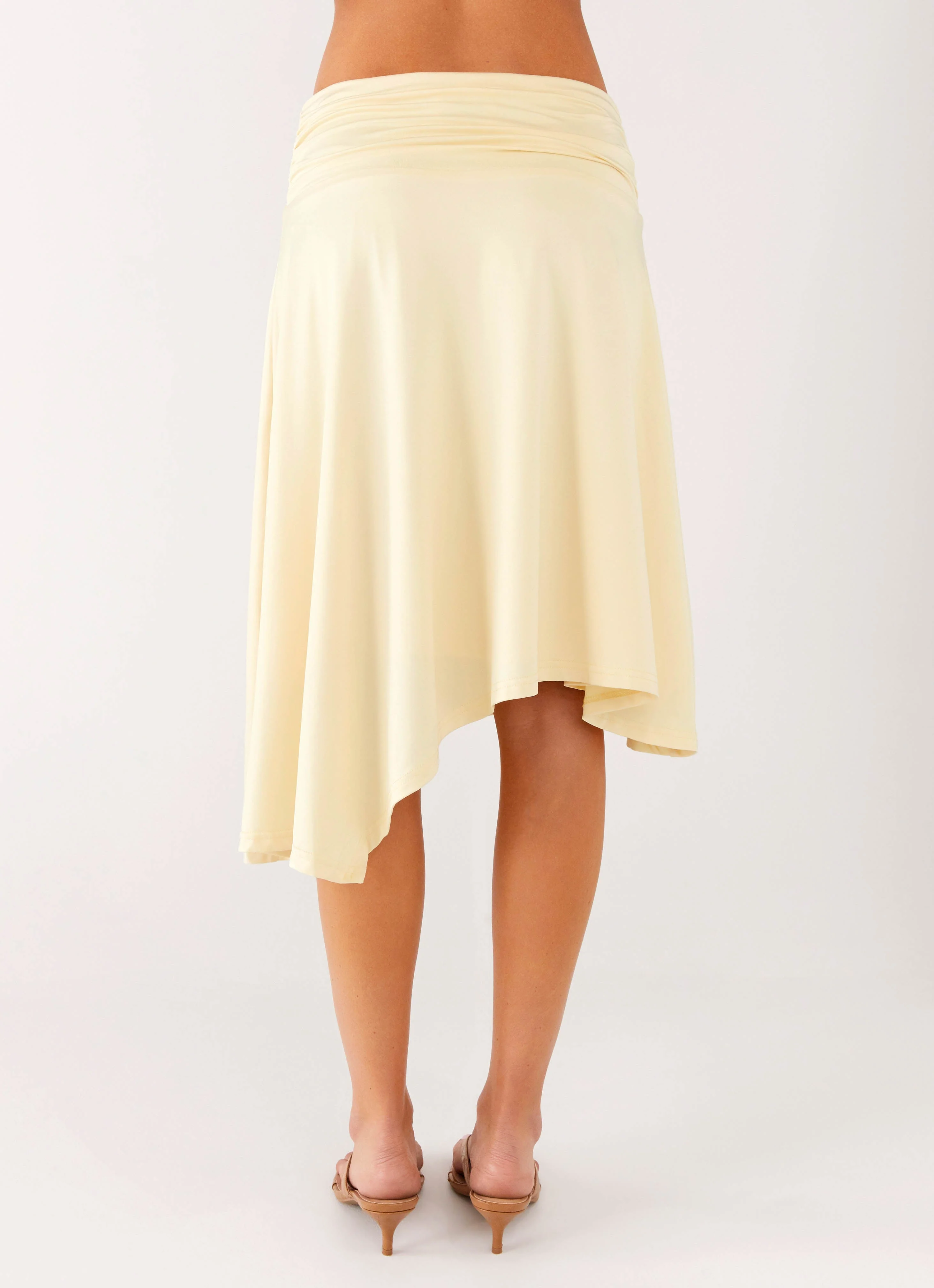 Brisa Midi Skirt - Butter - Image 3