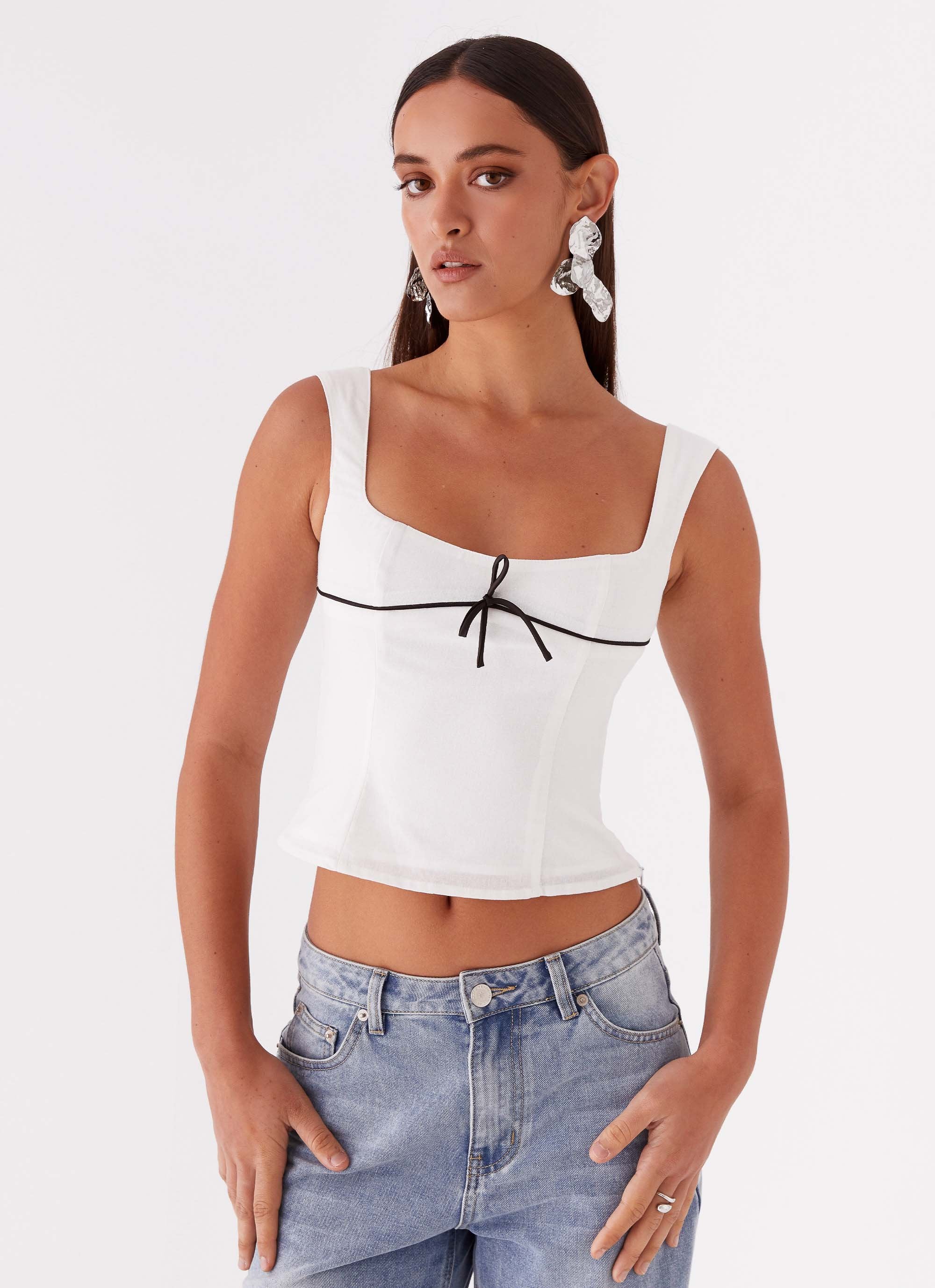 Cadence Top - White - Image 3