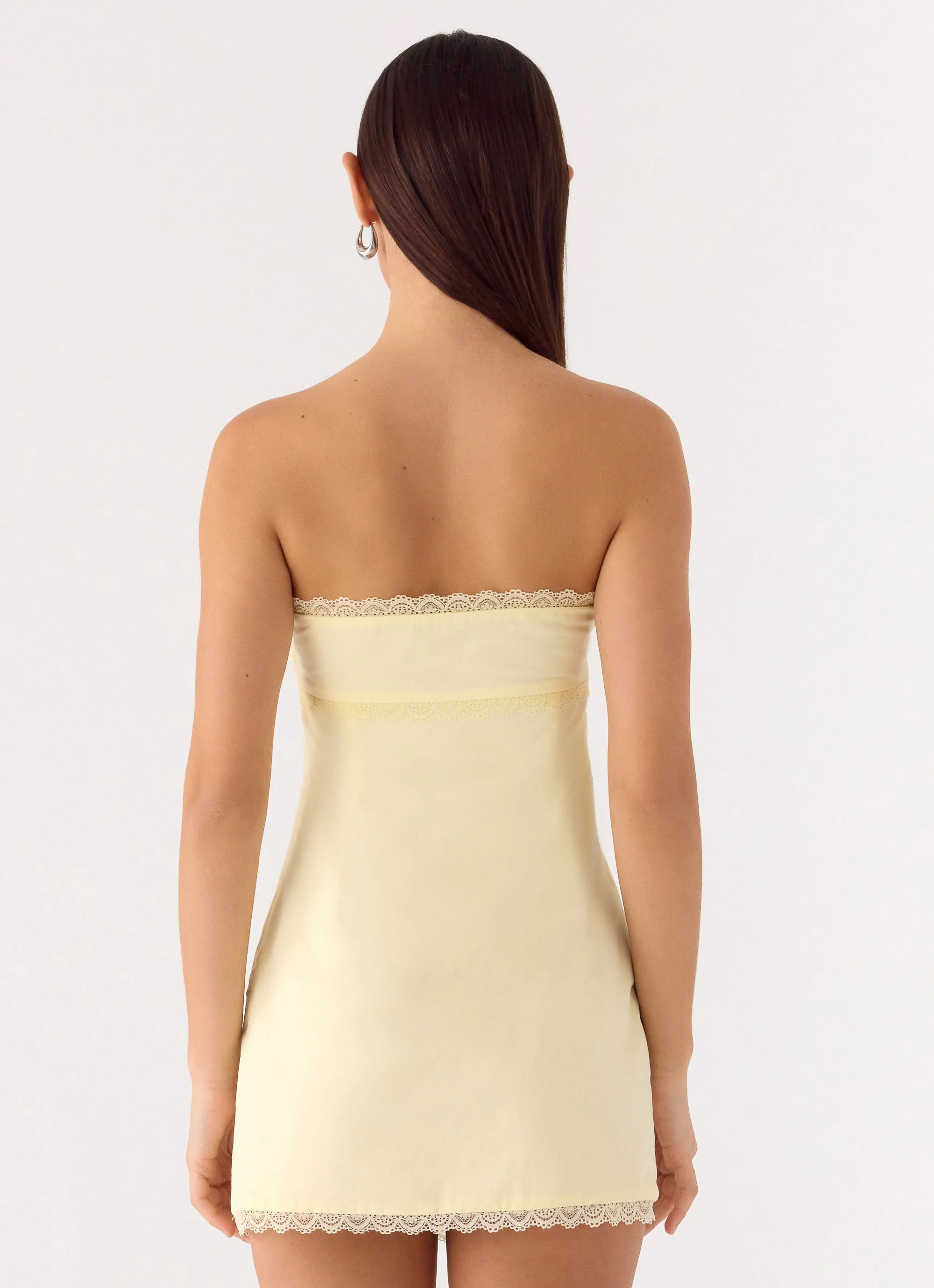 Cala Mini Dress - Yellow - Image 3