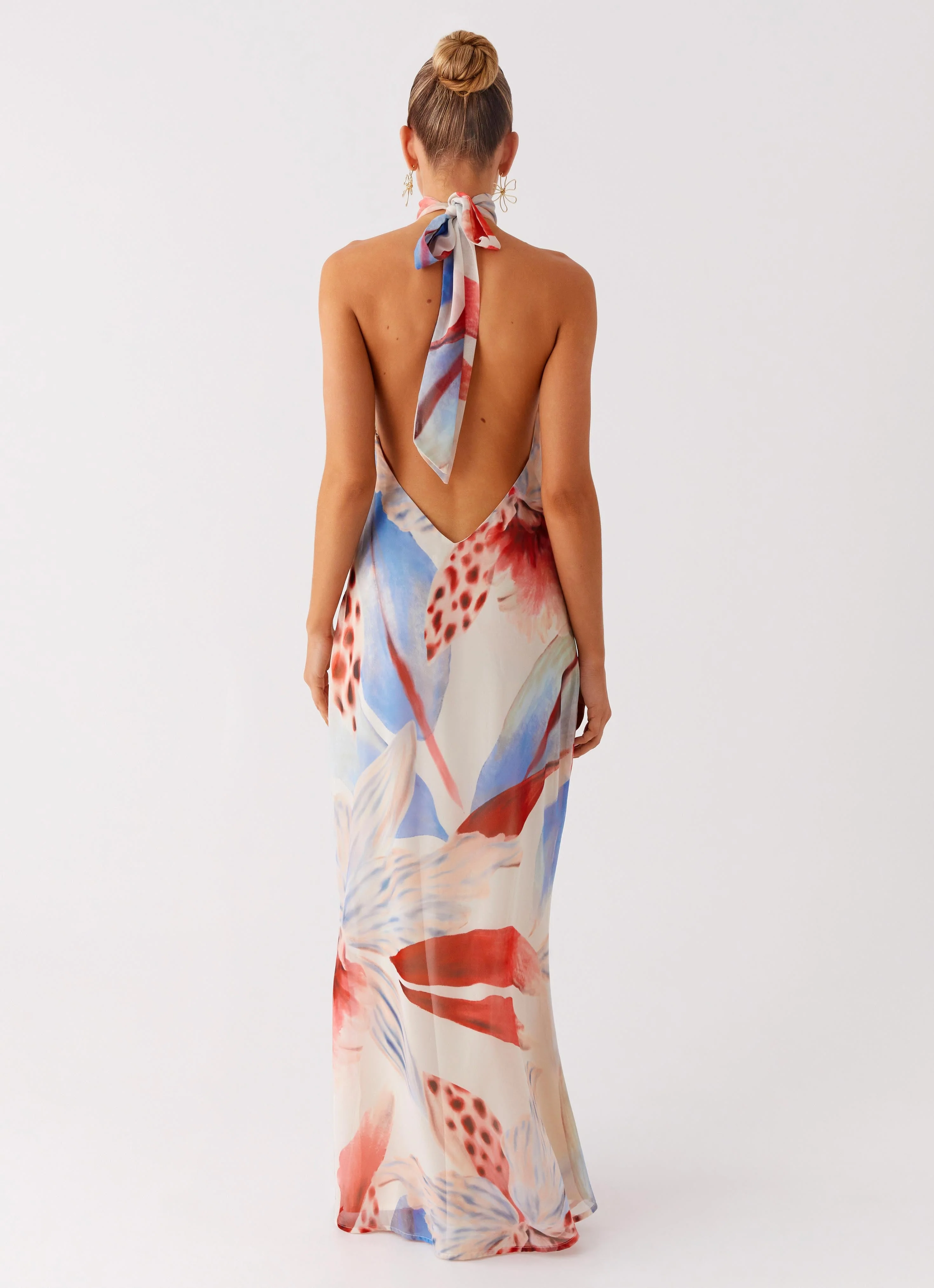 California Maxi Dress - Deep Sea Bloom - Image 8