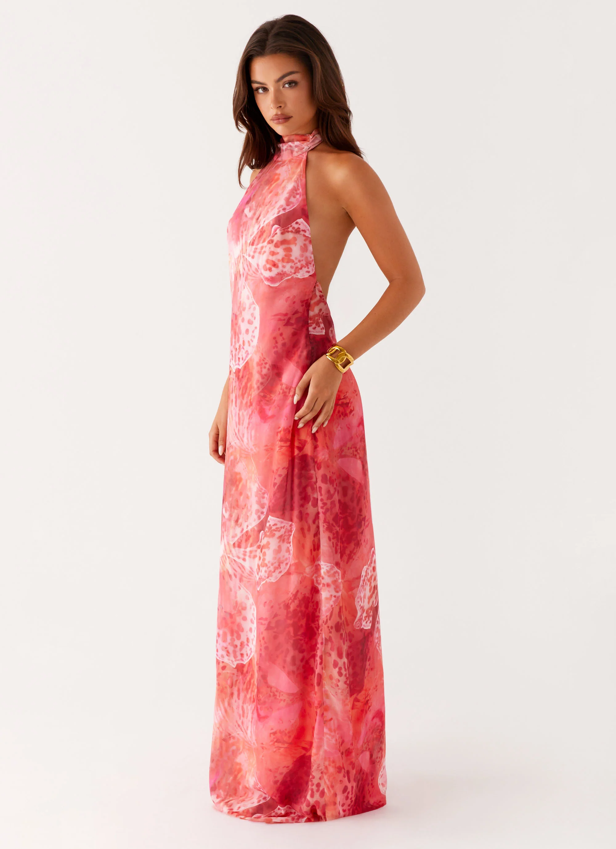 California Maxi Dress - Flamingo Fling - Image 3