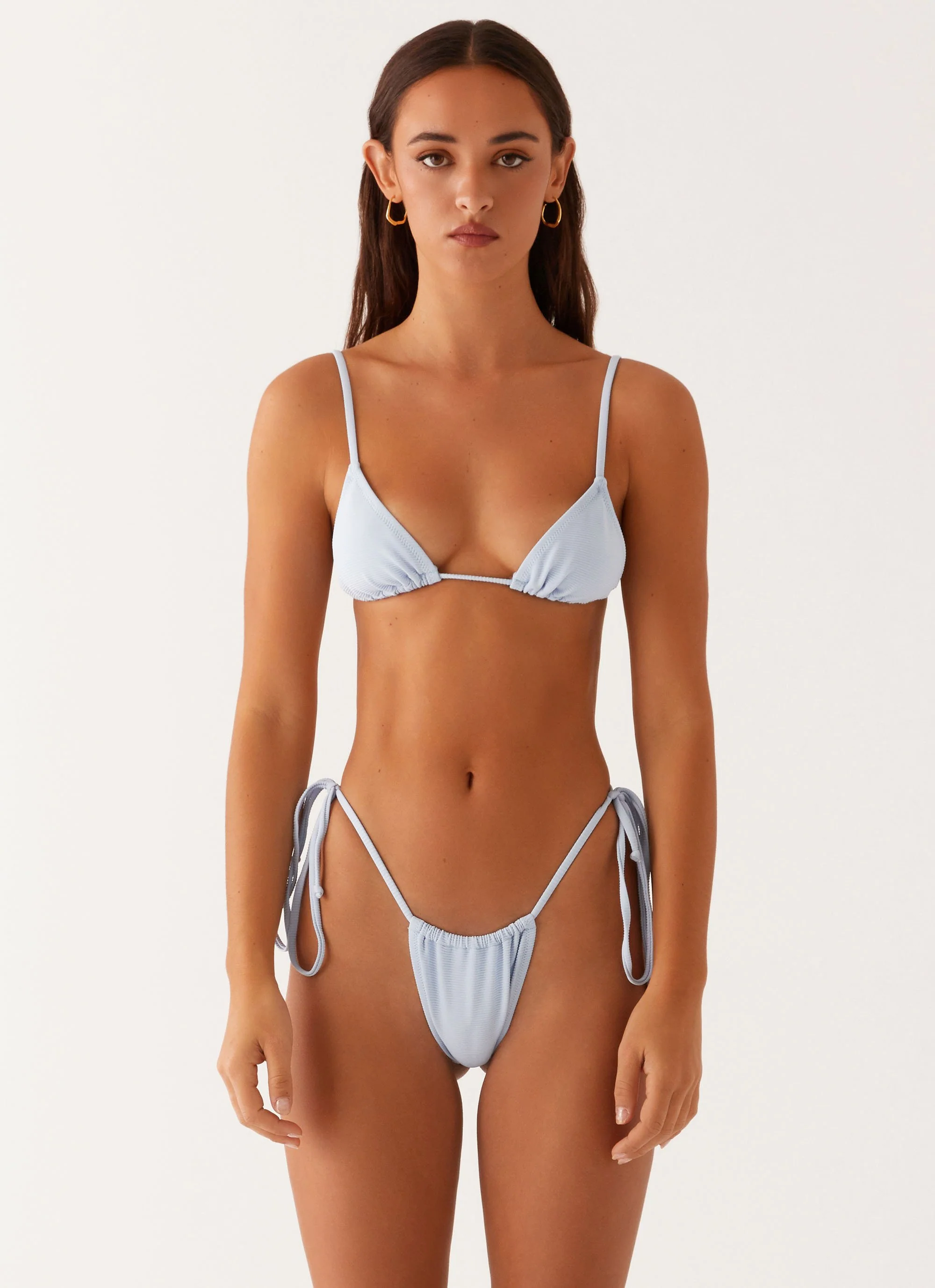 Calista Bikini Bottoms - Blue - Image 3