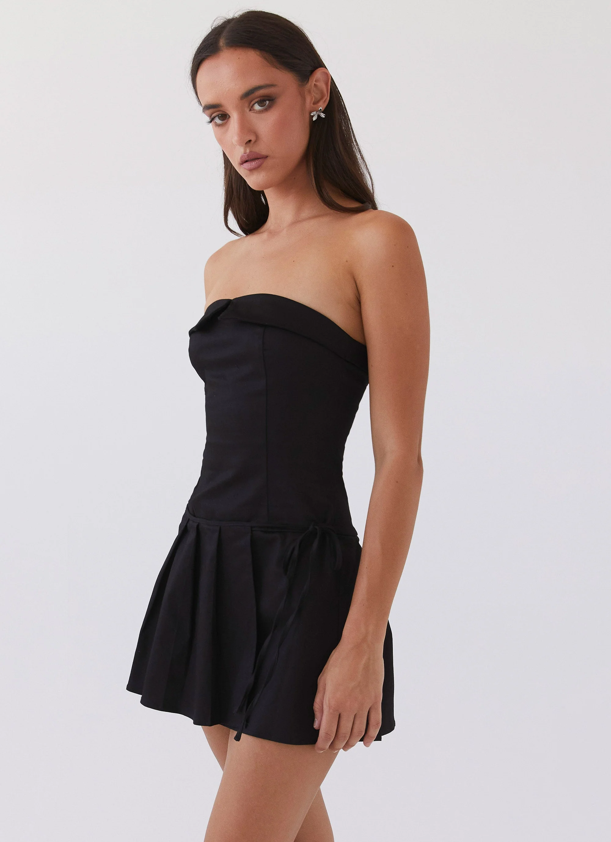 Calling The Shots Mini Dress - Black - Image 2