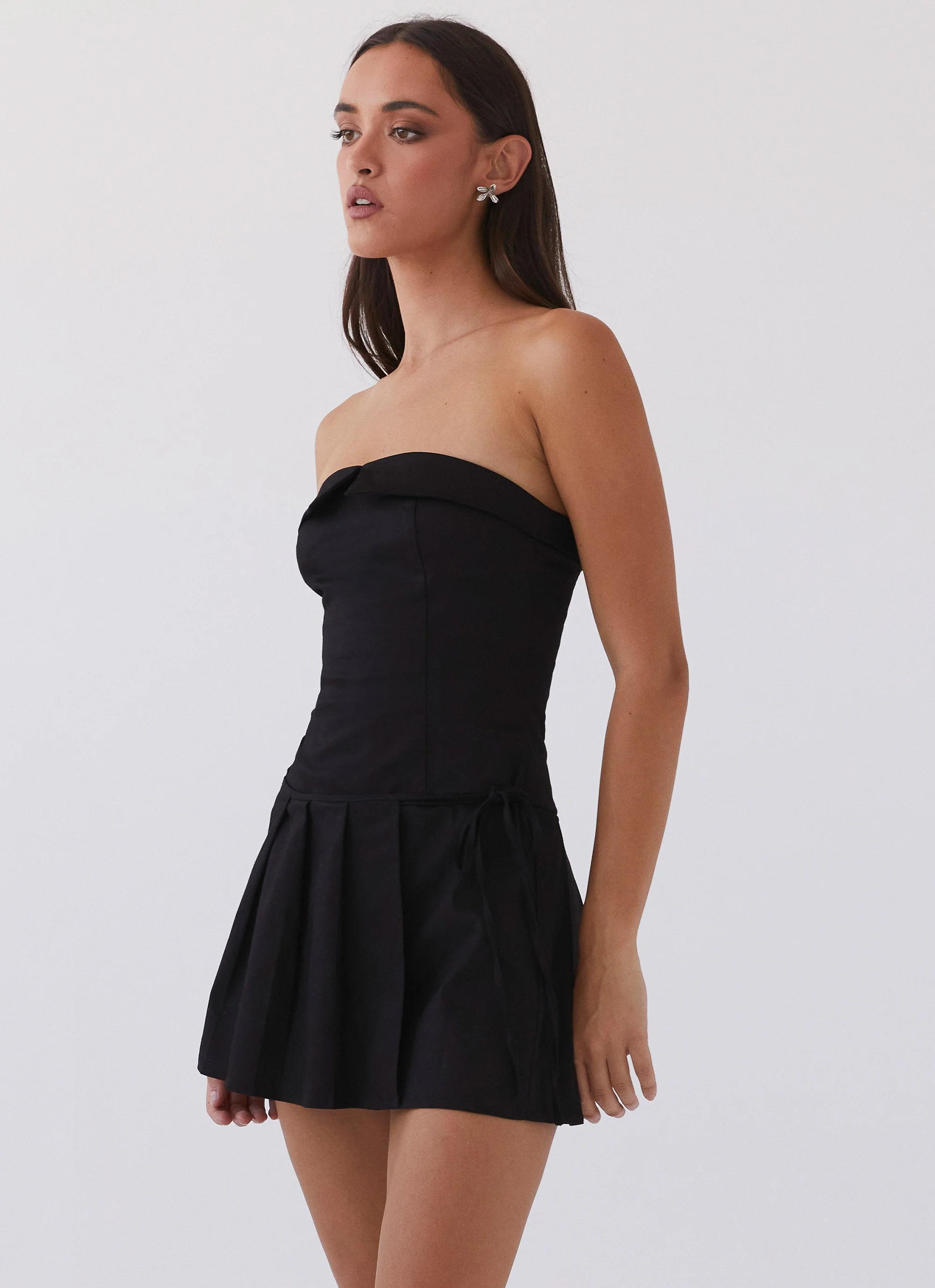 Calling The Shots Mini Dress - Black - Image 5