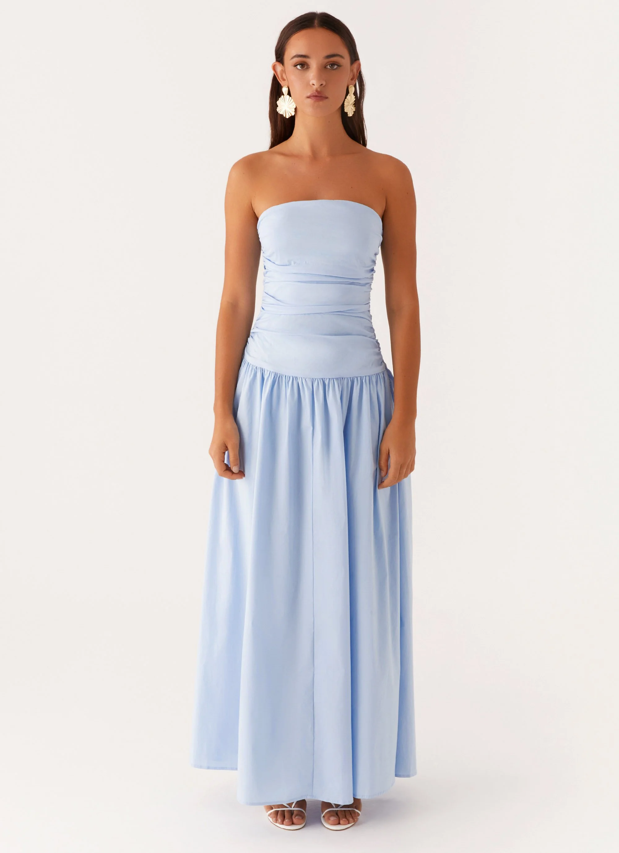 Carmel Maxi Dress - Blue - Image 2