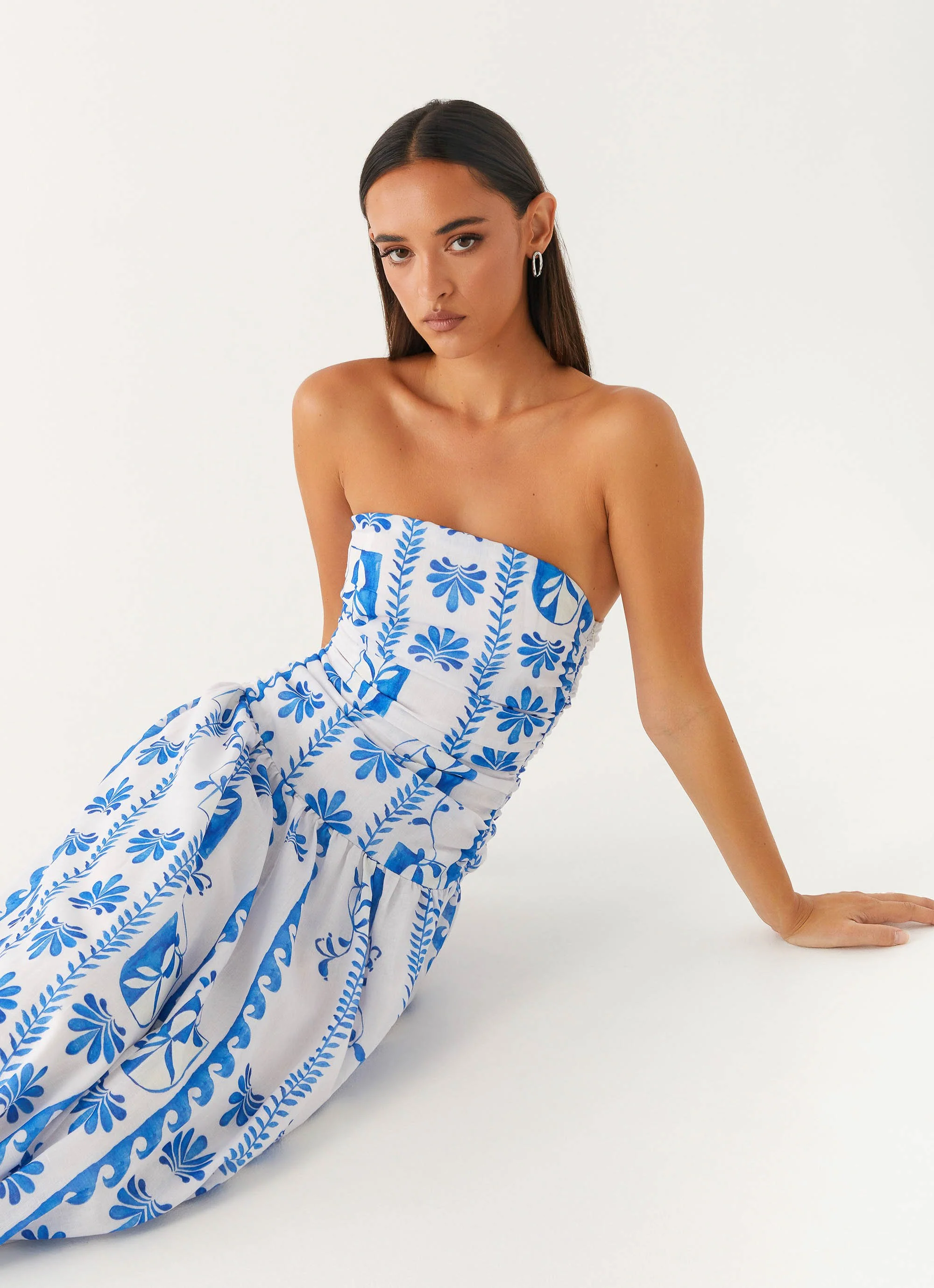 Carmel Maxi Dress - Floral Wave - Image 5