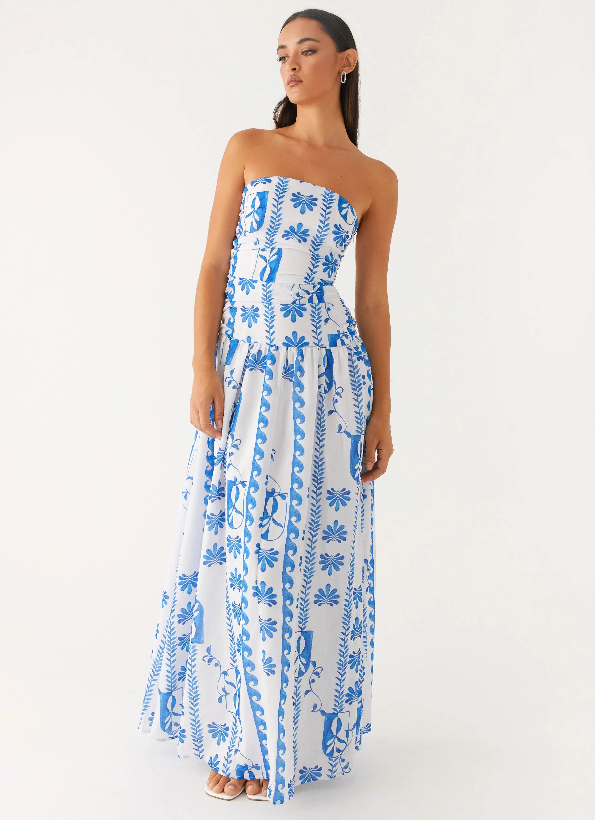 Carmel Maxi Dress - Floral Wave - Image 6
