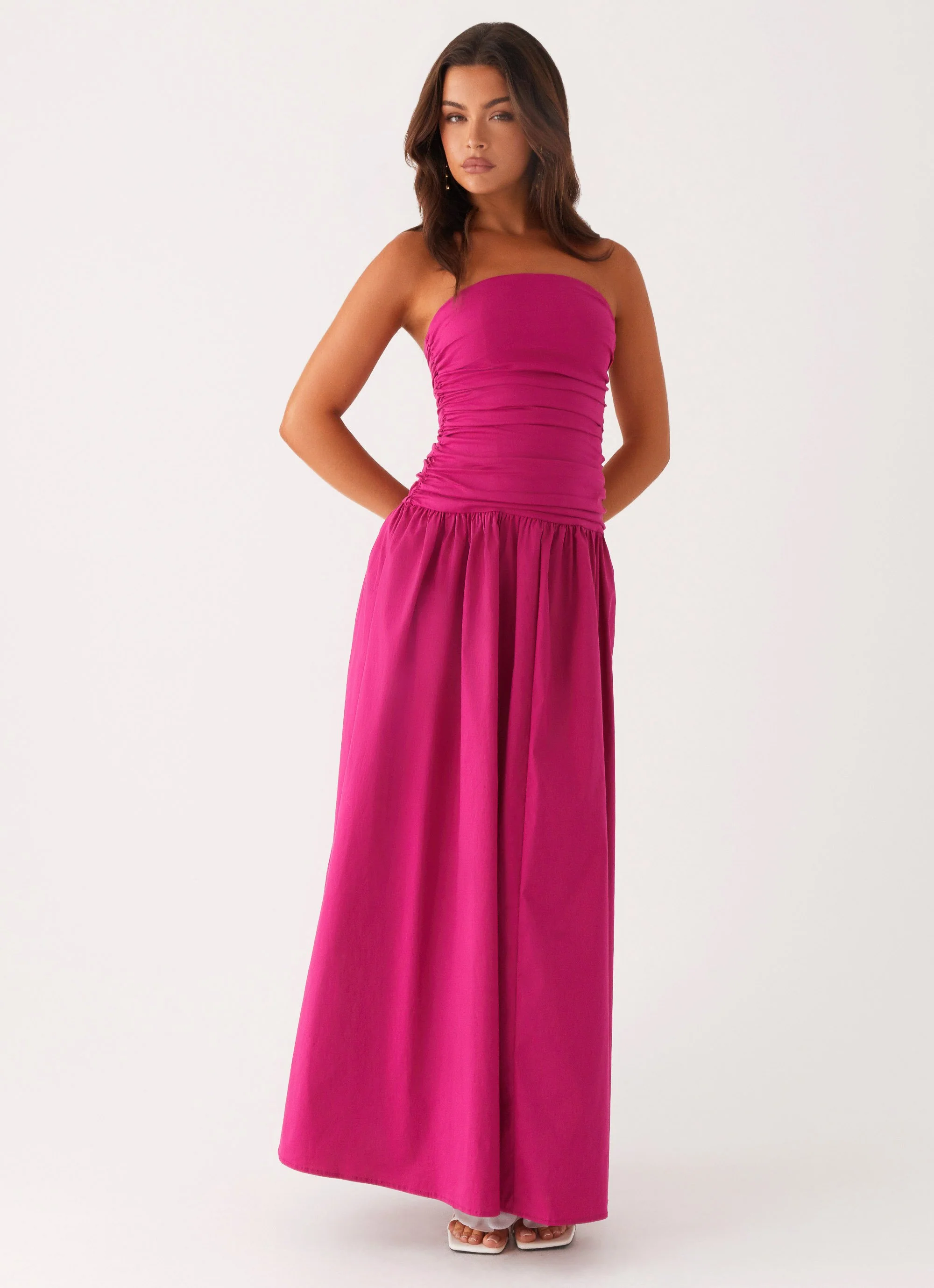 Carmel Maxi Dress - Fuchsia - Image 6