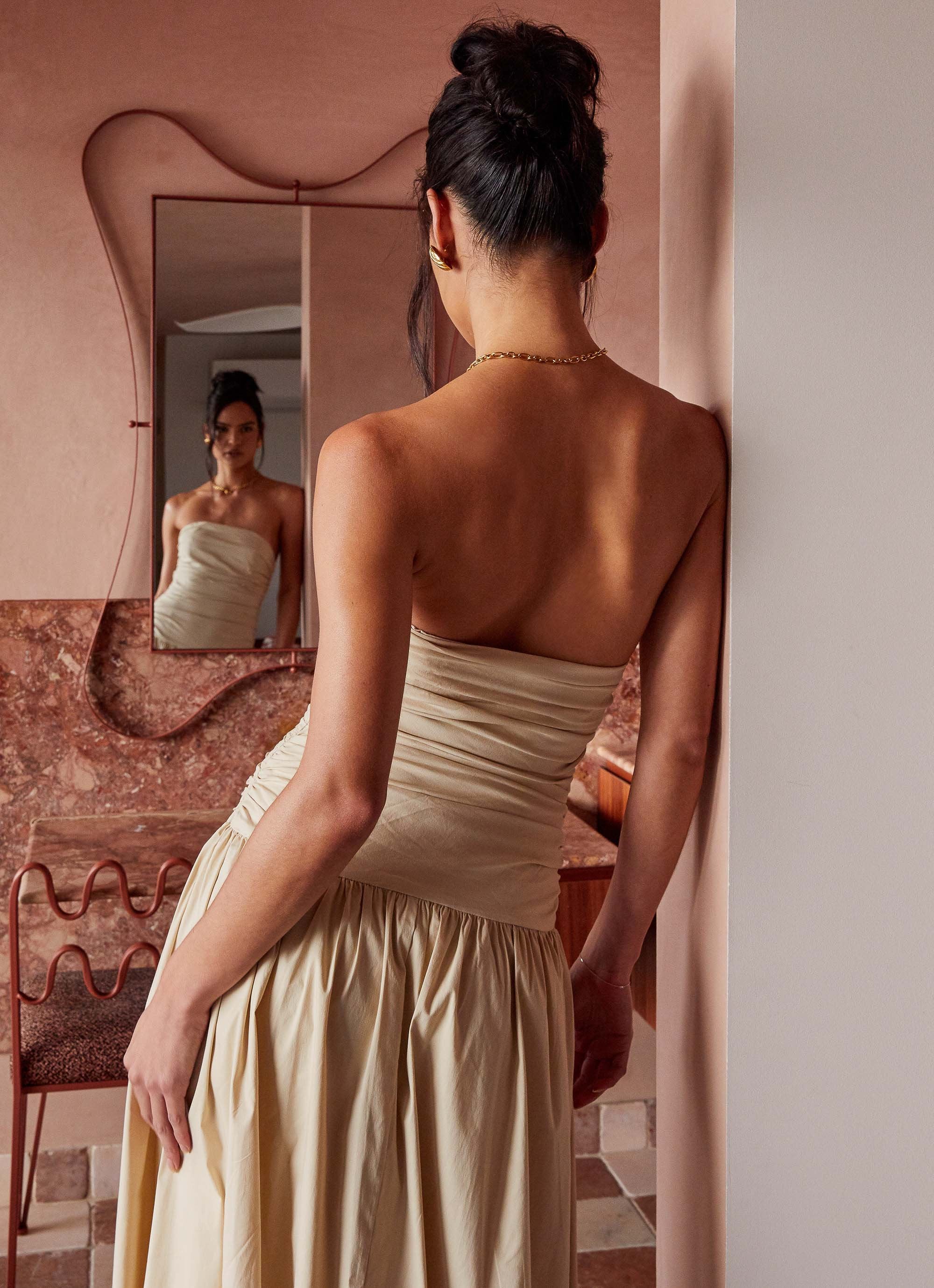 Carmel Maxi Dress - Ivory - Image 2