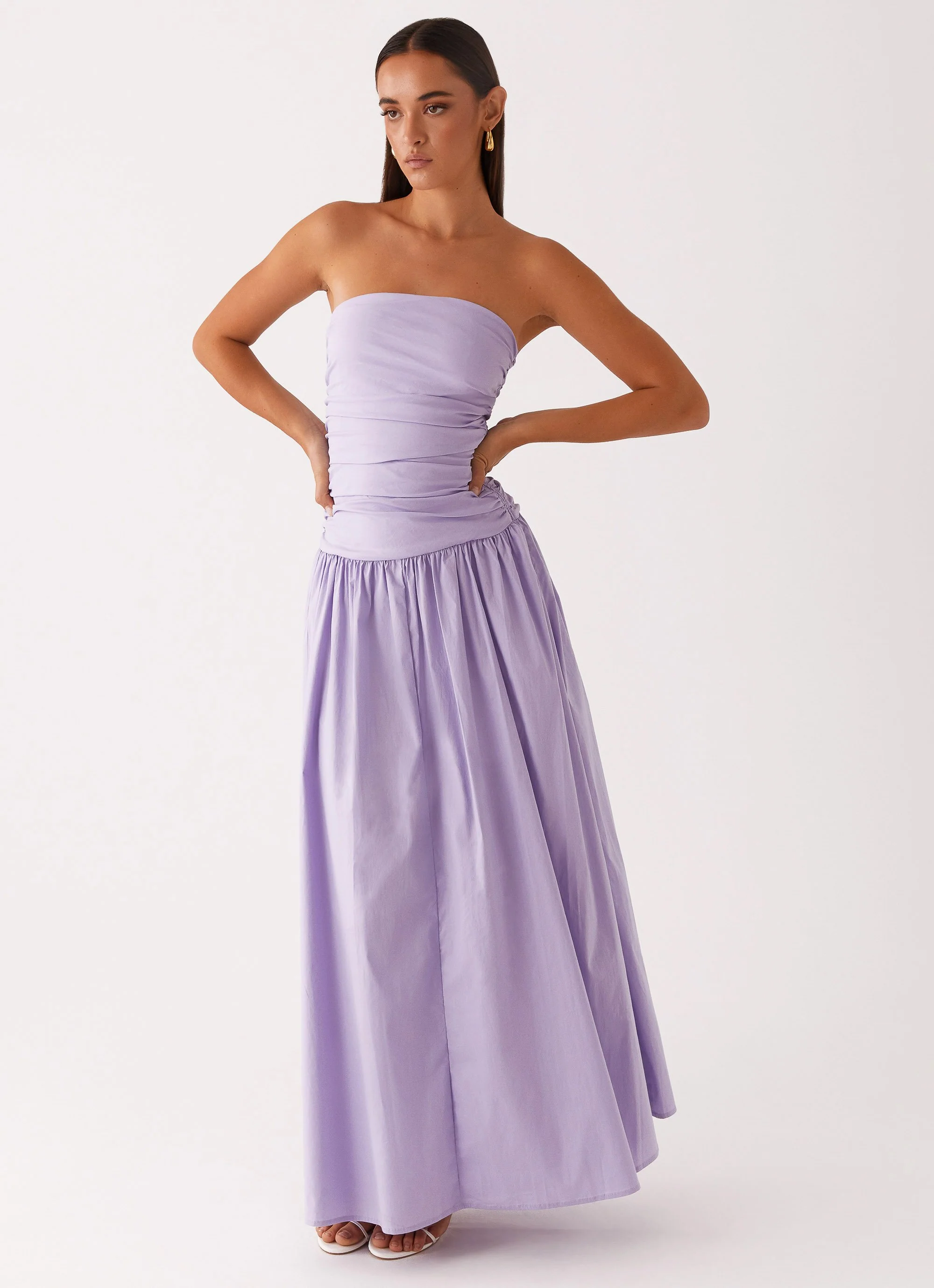 Carmel Maxi Dress - Lavender - Image 6