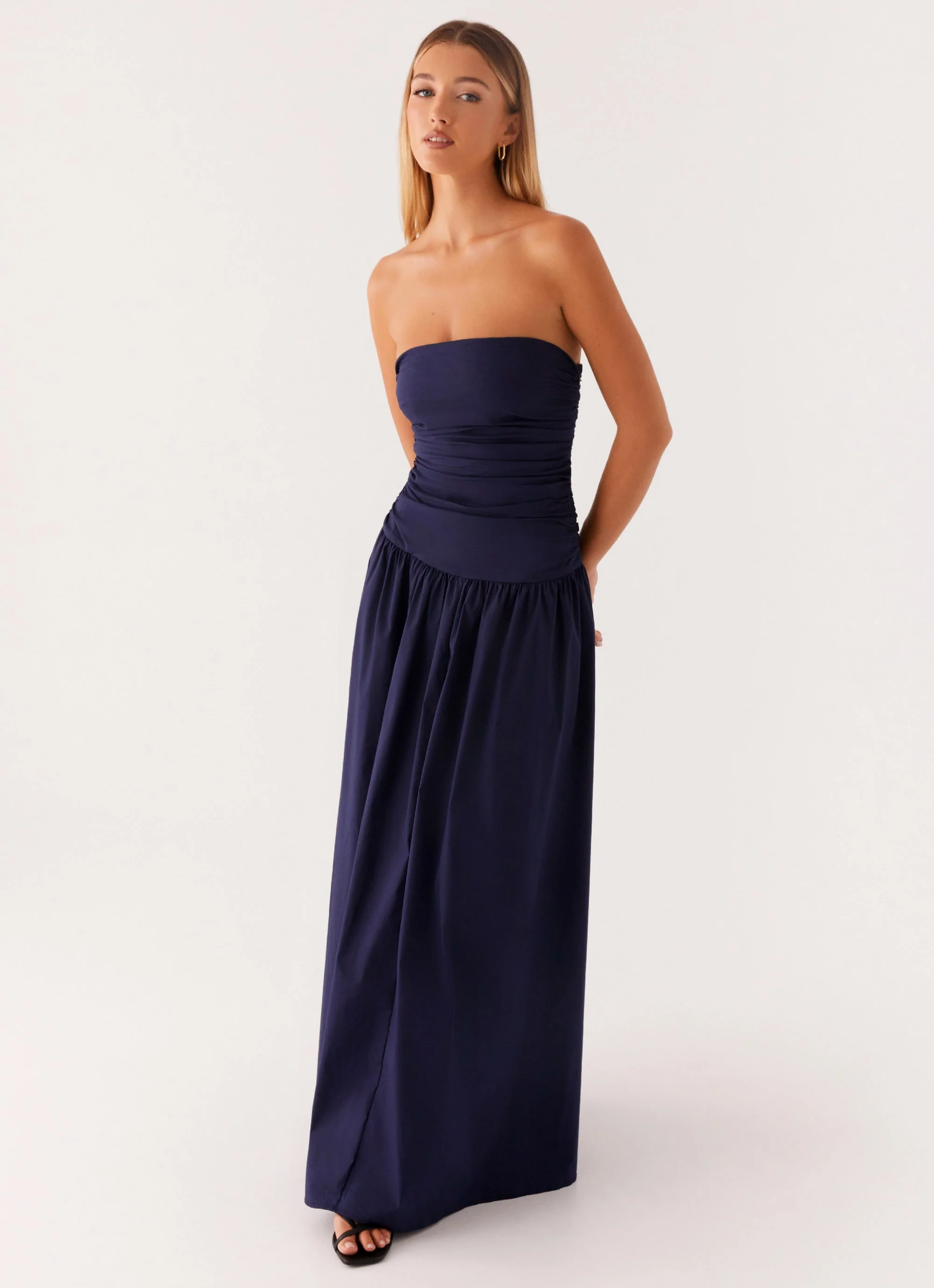 Carmel Maxi Dress - Navy - Image 5