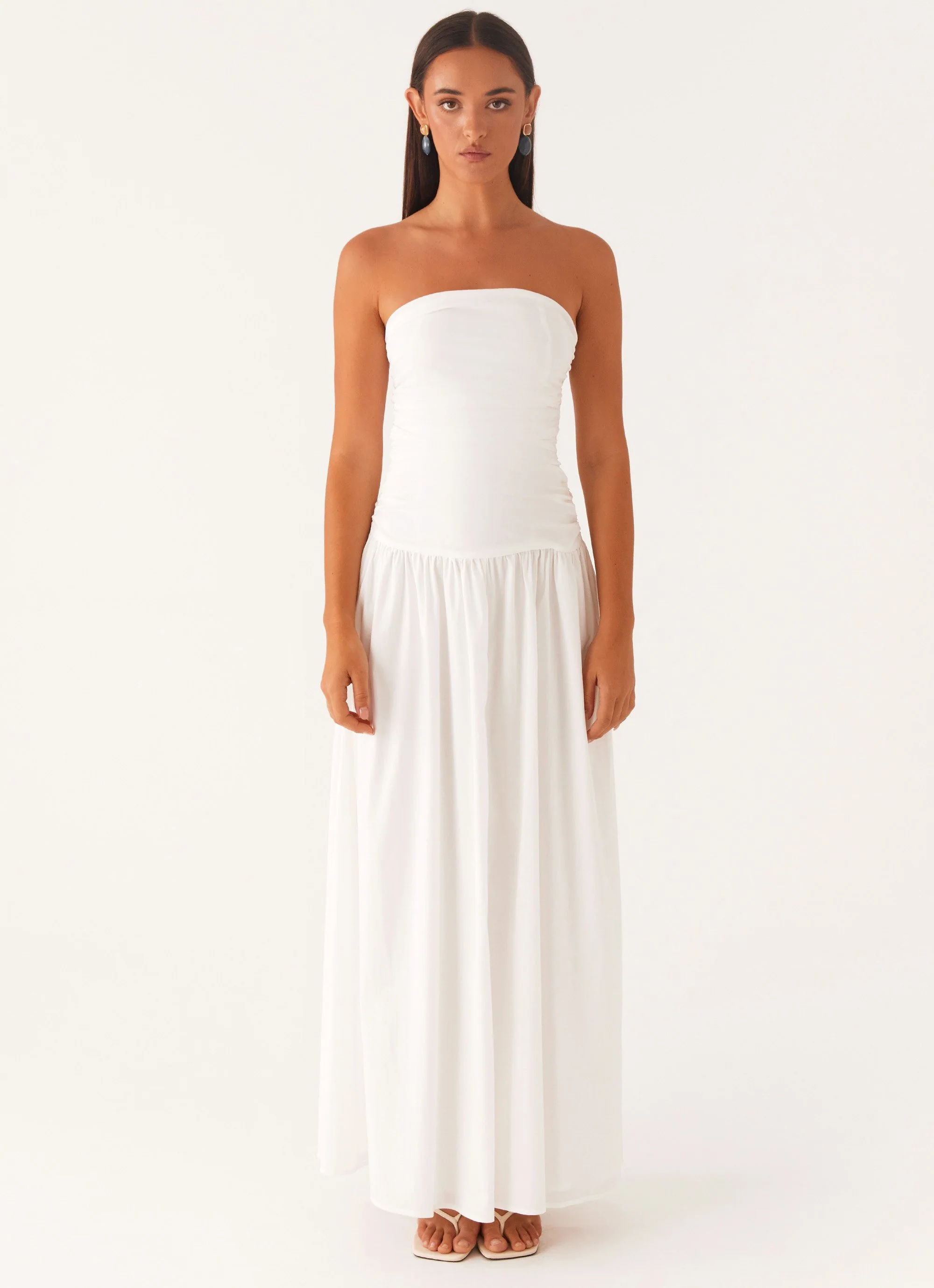 Carmel Maxi Dress - White - Image 2