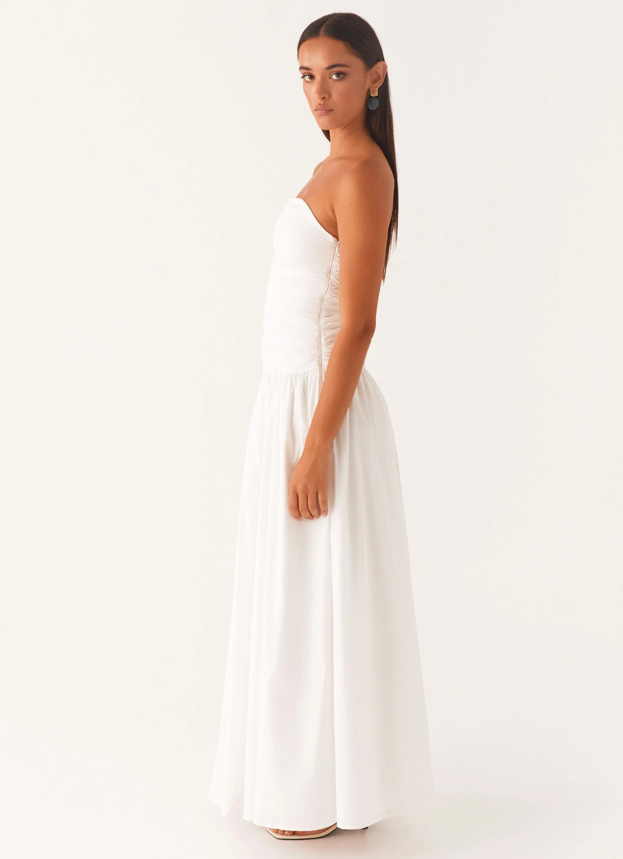 Carmel Maxi Dress - White - Image 3