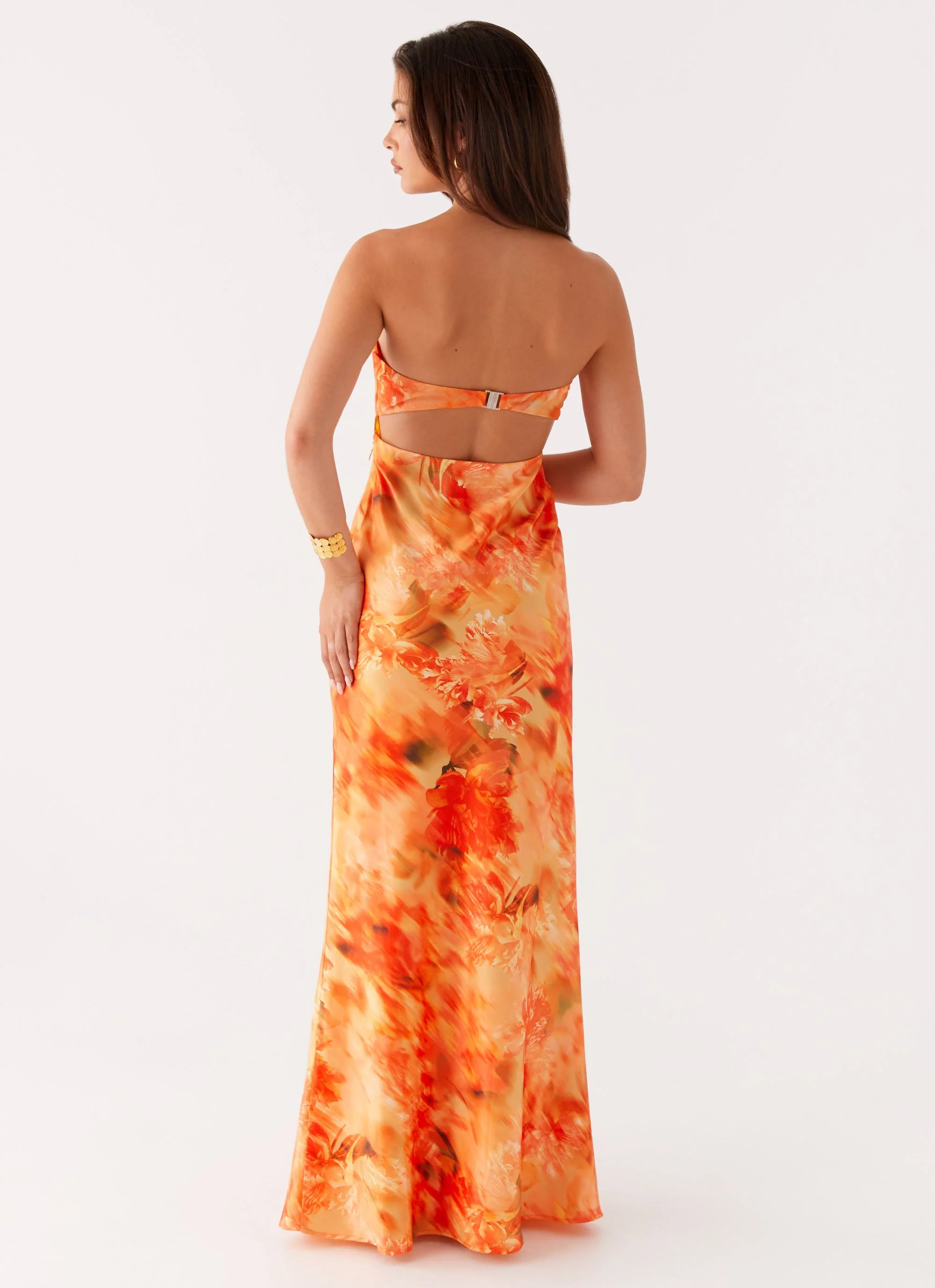 Carmen Maxi Dress - Sunset Floral - Image 5