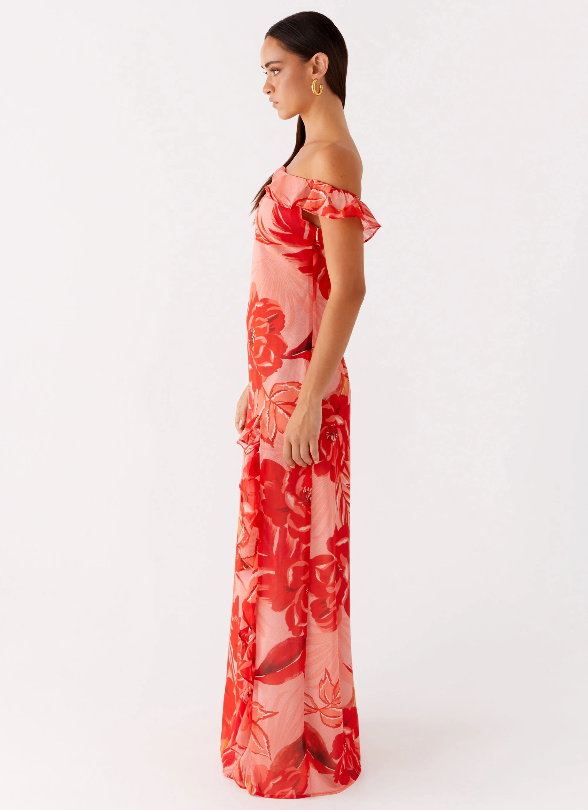 Cassiday Maxi Dress - Sicily Sunsets Print - Image 3