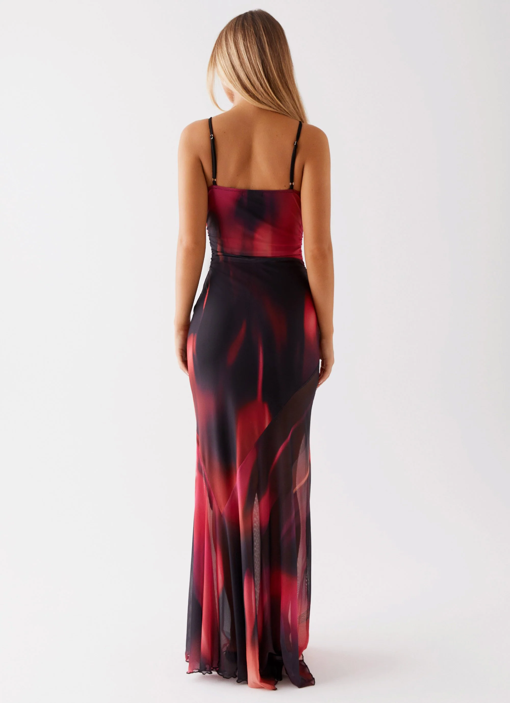 Charley Maxi Dress - Pink Print - Image 6