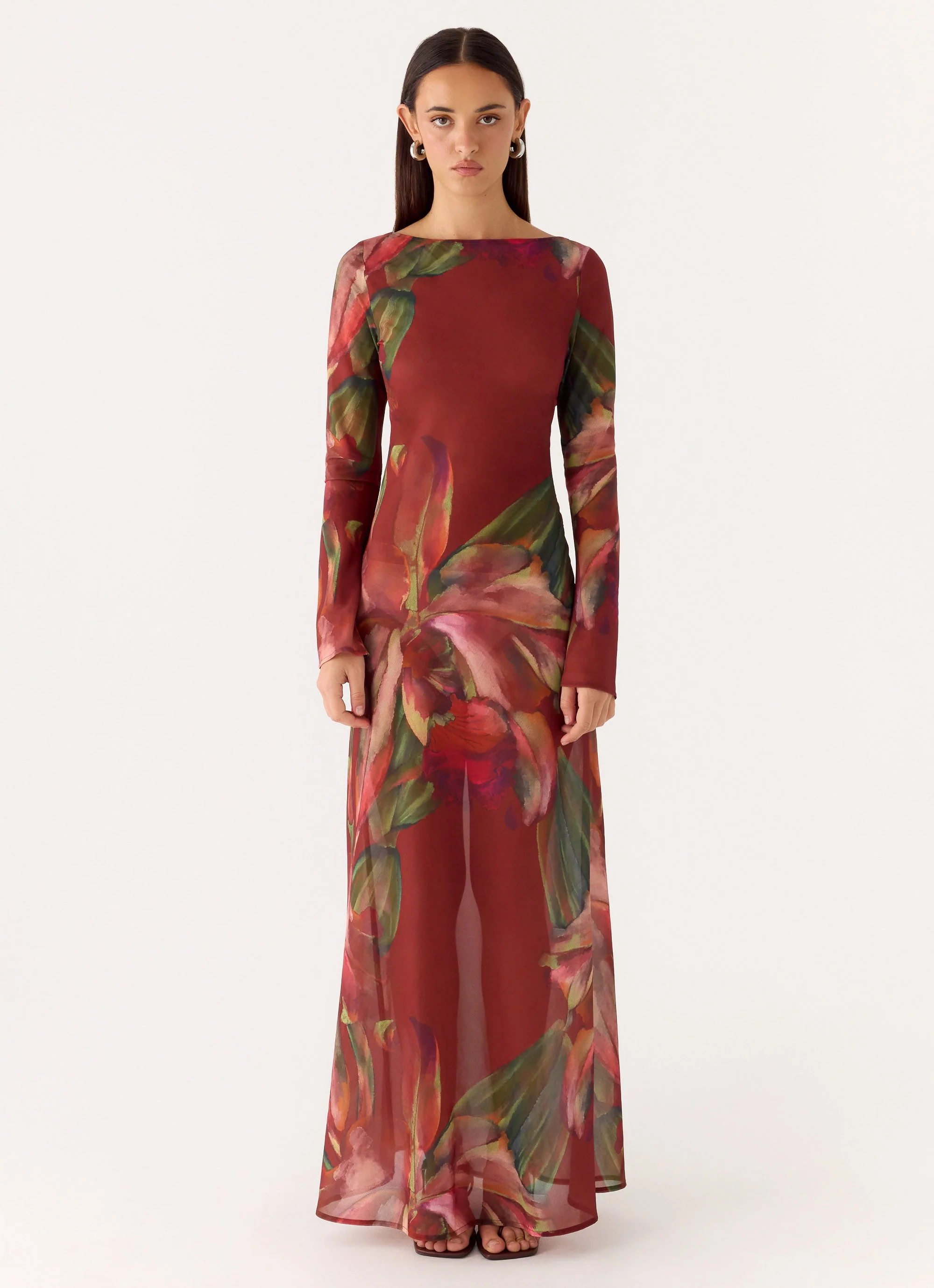 Charmayne Chiffon Maxi Dress - Cuba Cuba - Image 2