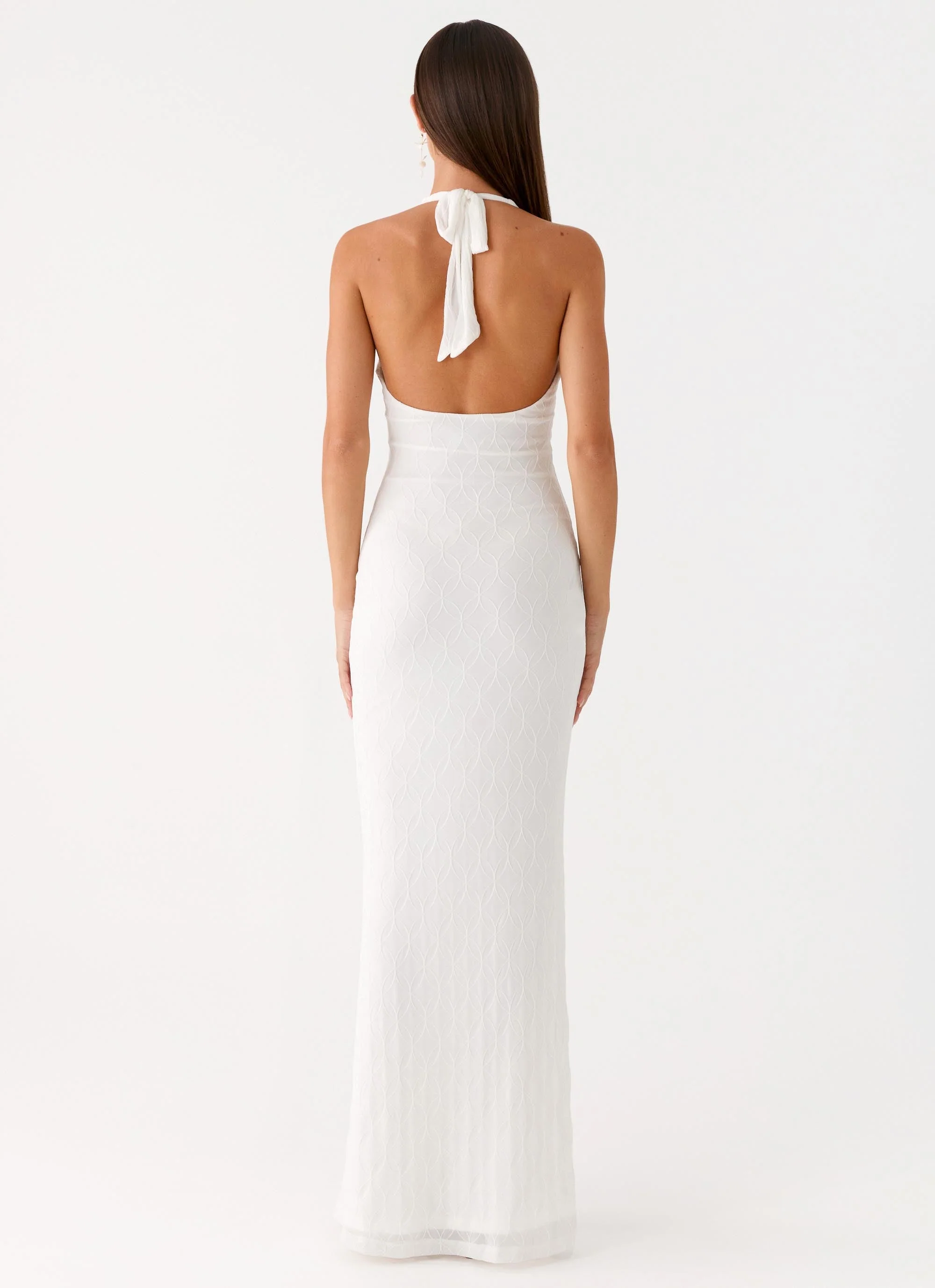 Charmed By You Maxi Dress - White - Image 3