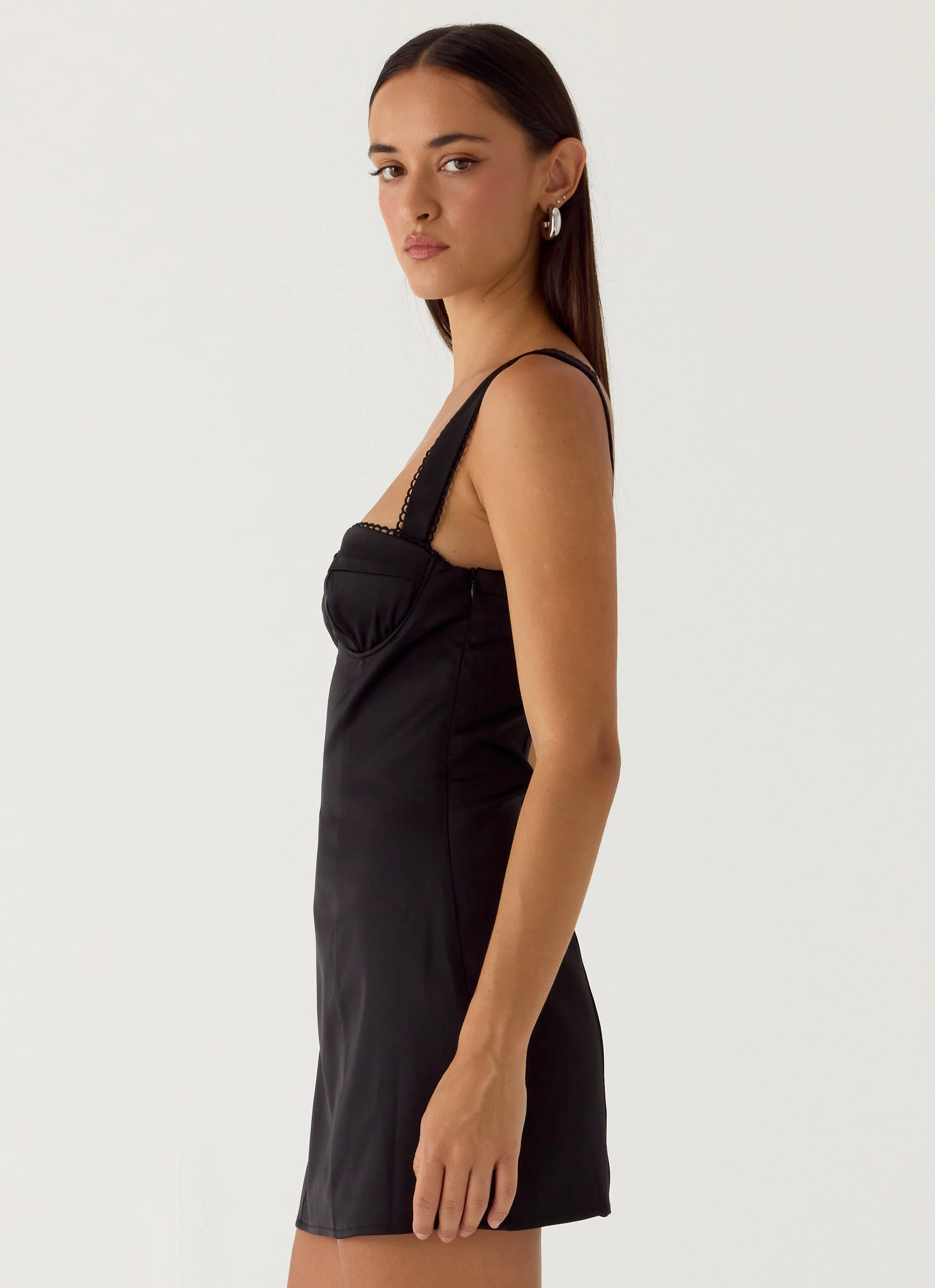 Christopha Mini Dress - Black - Image 2