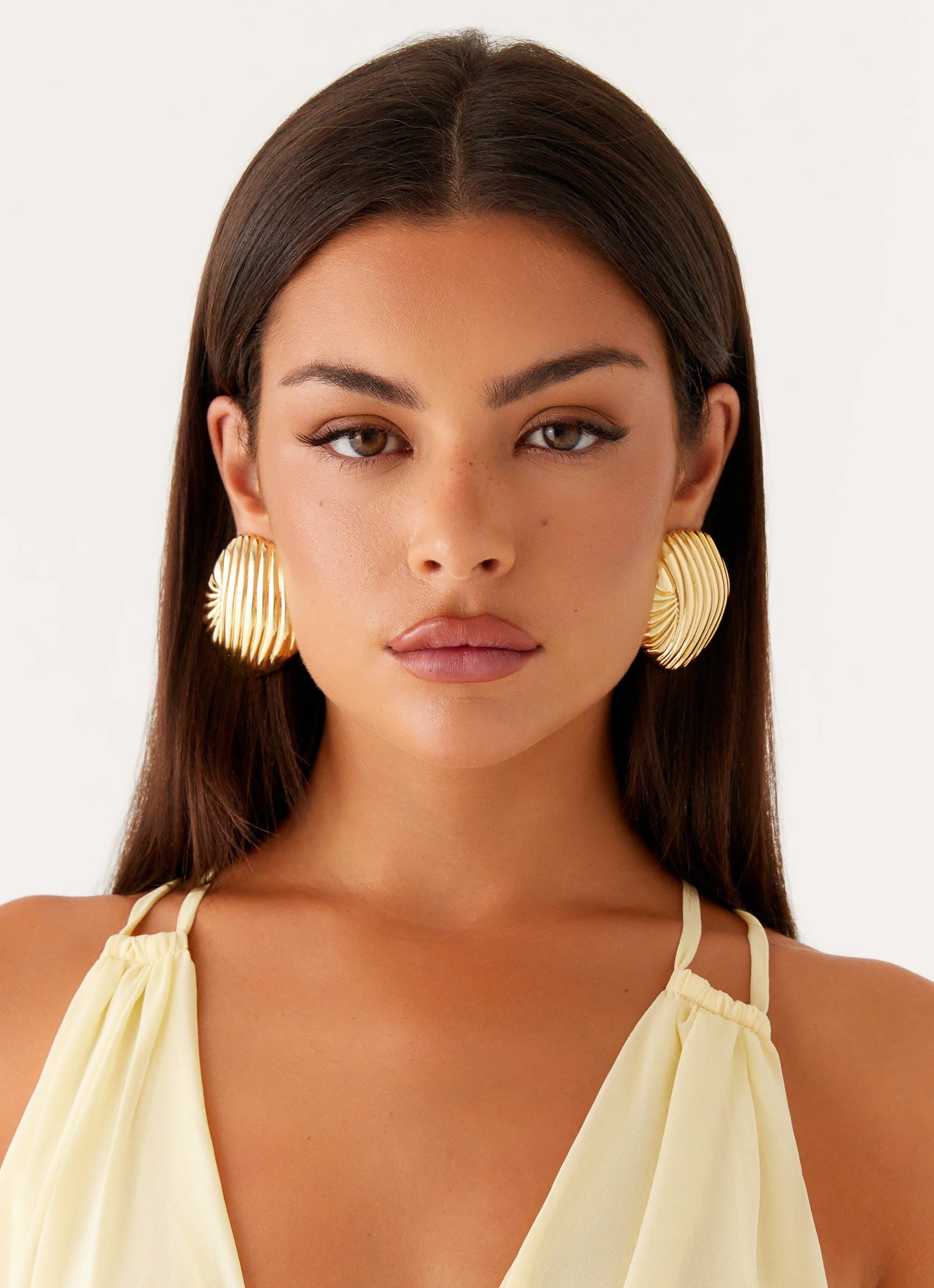 Cici Earrings - Gold - Image 2