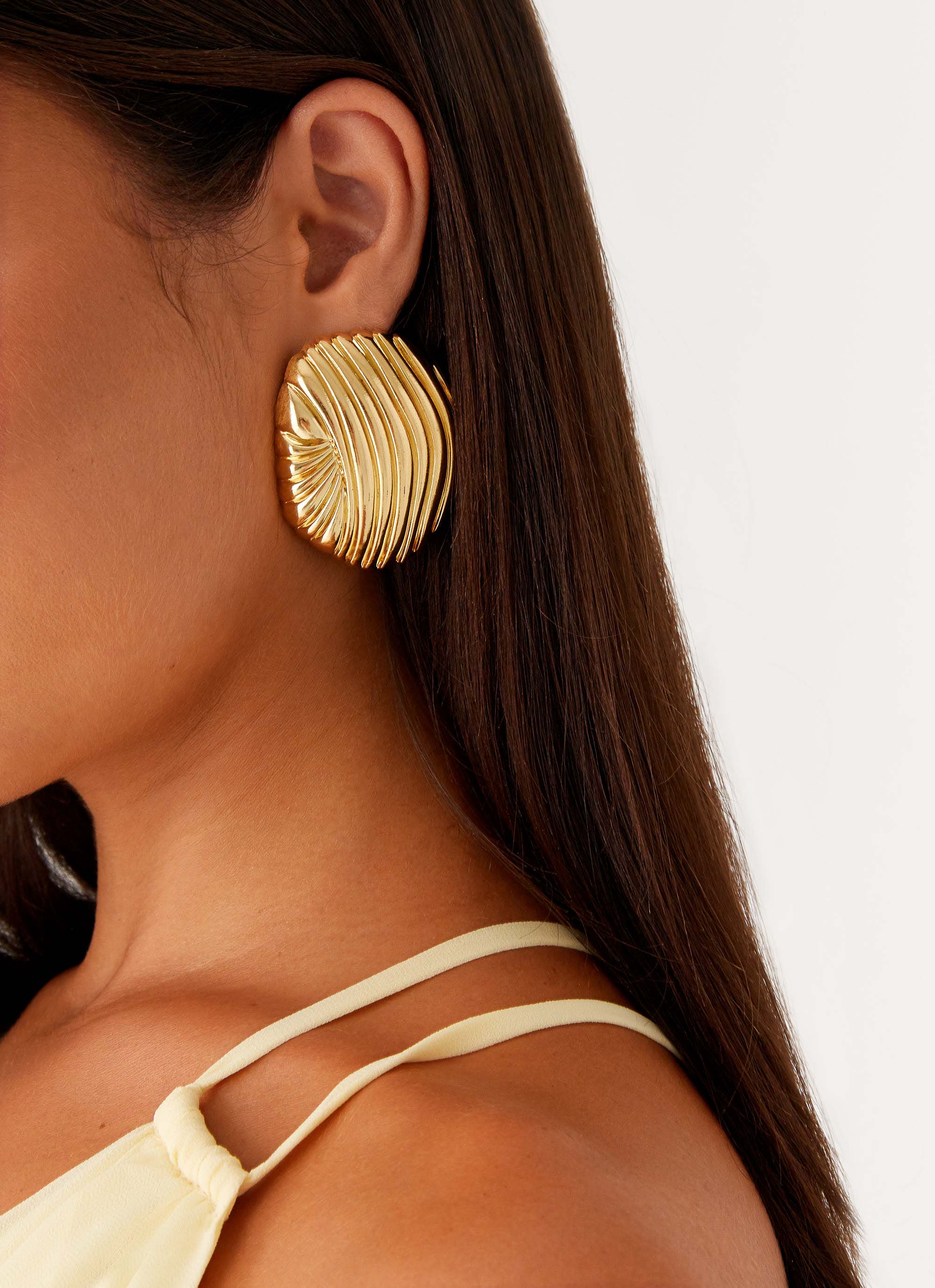 Cici Earrings - Gold - Image 3