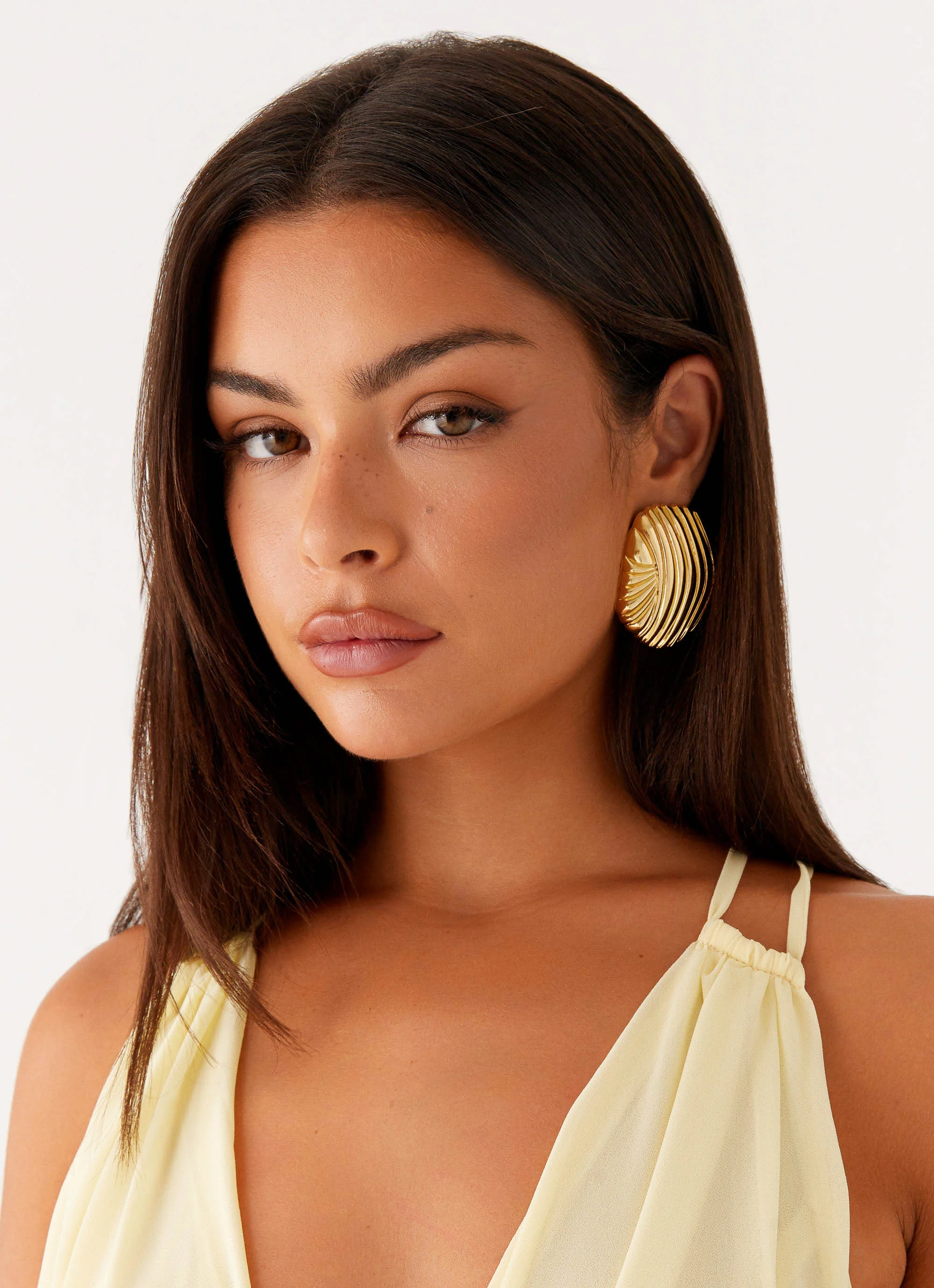 Cici Earrings - Gold - Image 4