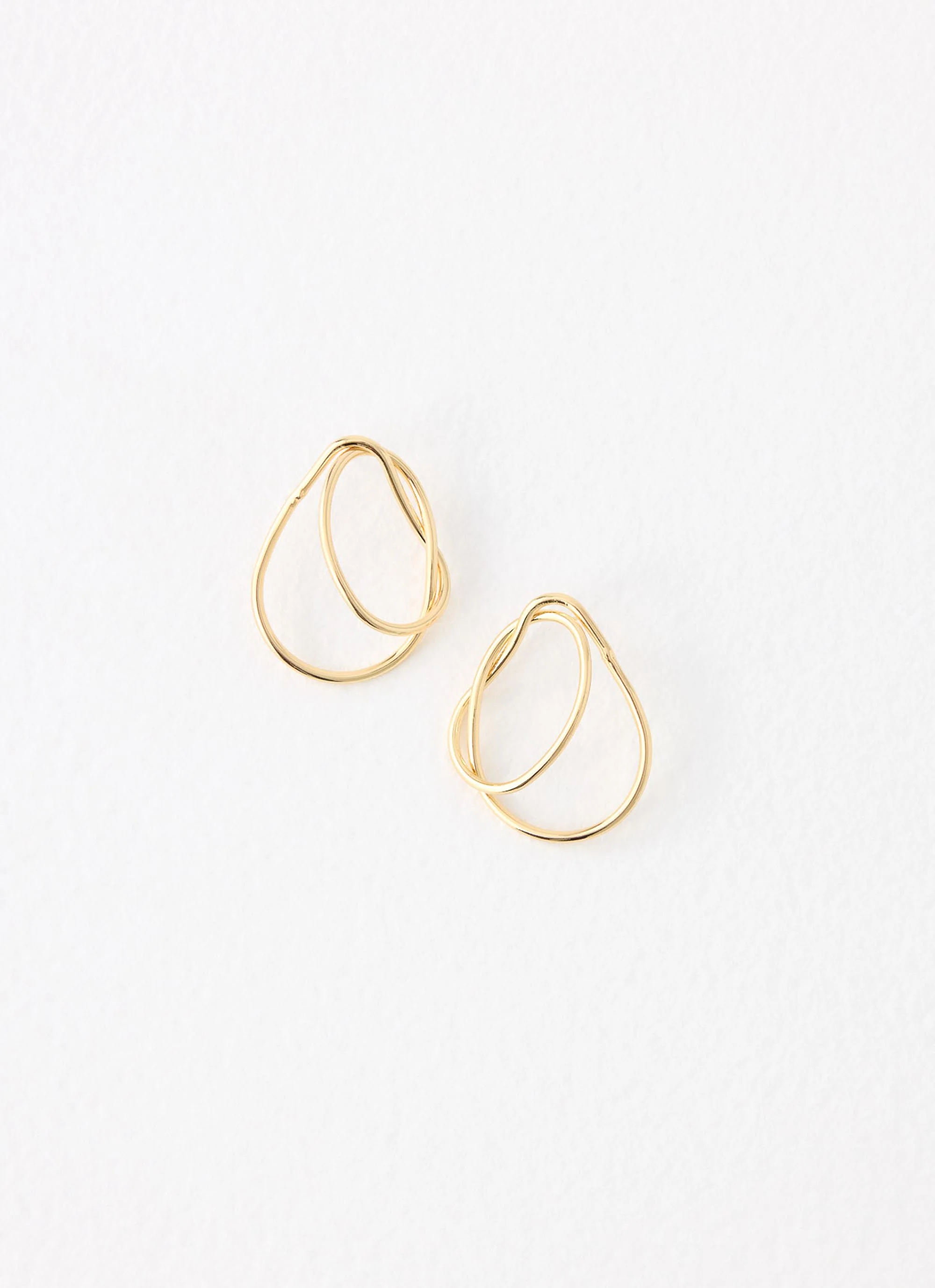 Cloudform Earrings - Gold