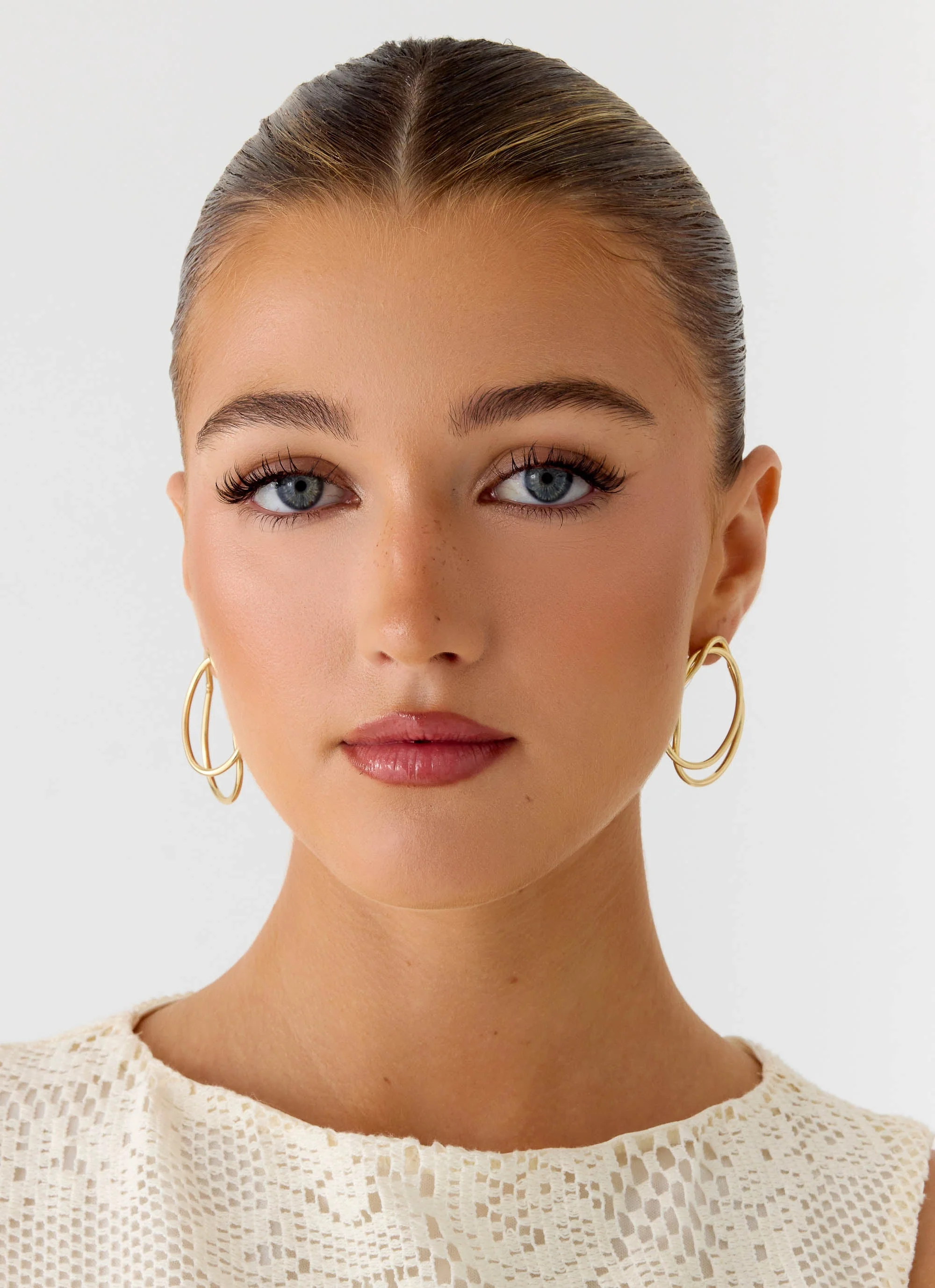 Cloudform Earrings - Gold - Image 4