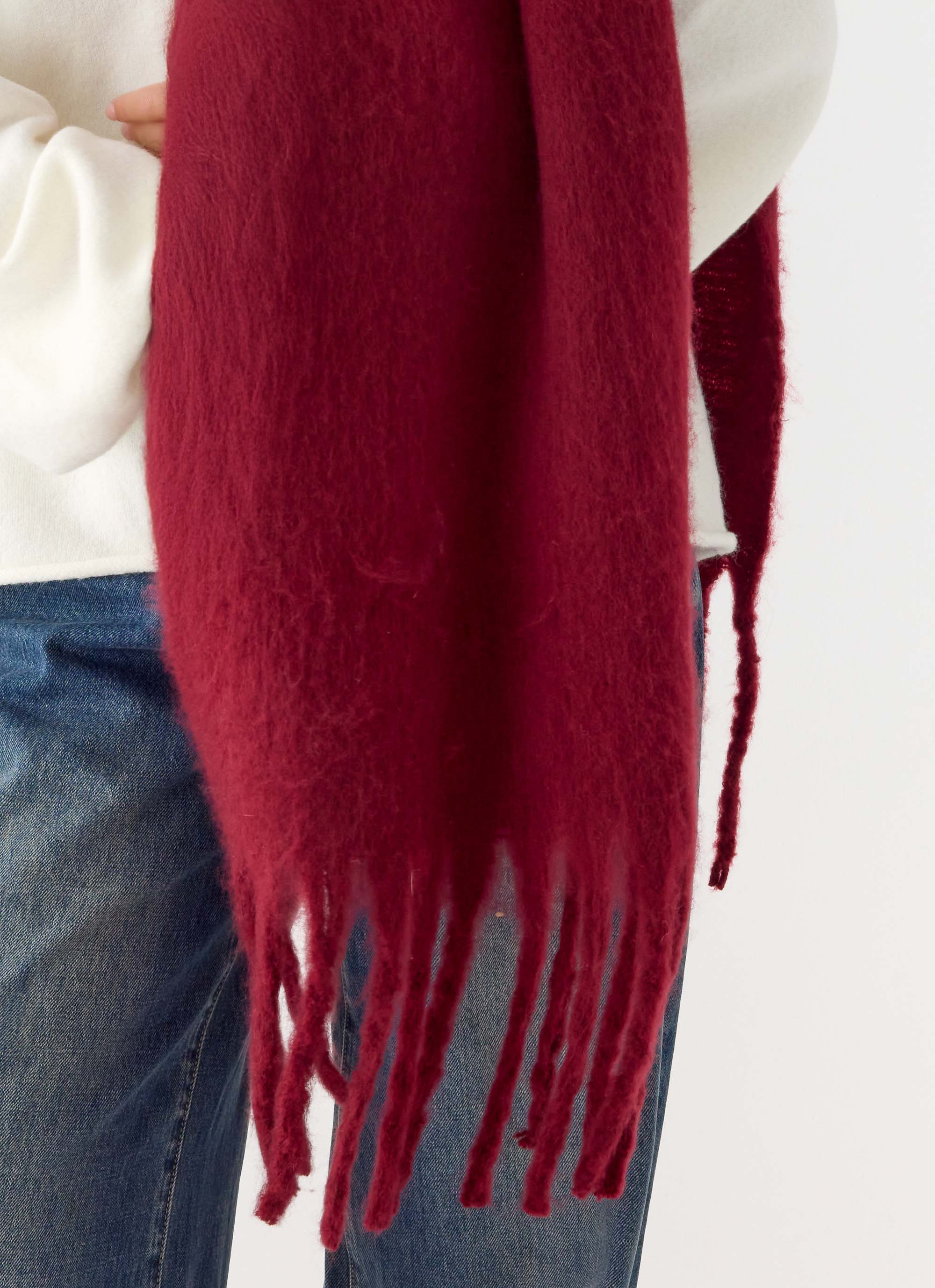Cocoa Crush Scarf - Red - Image 4