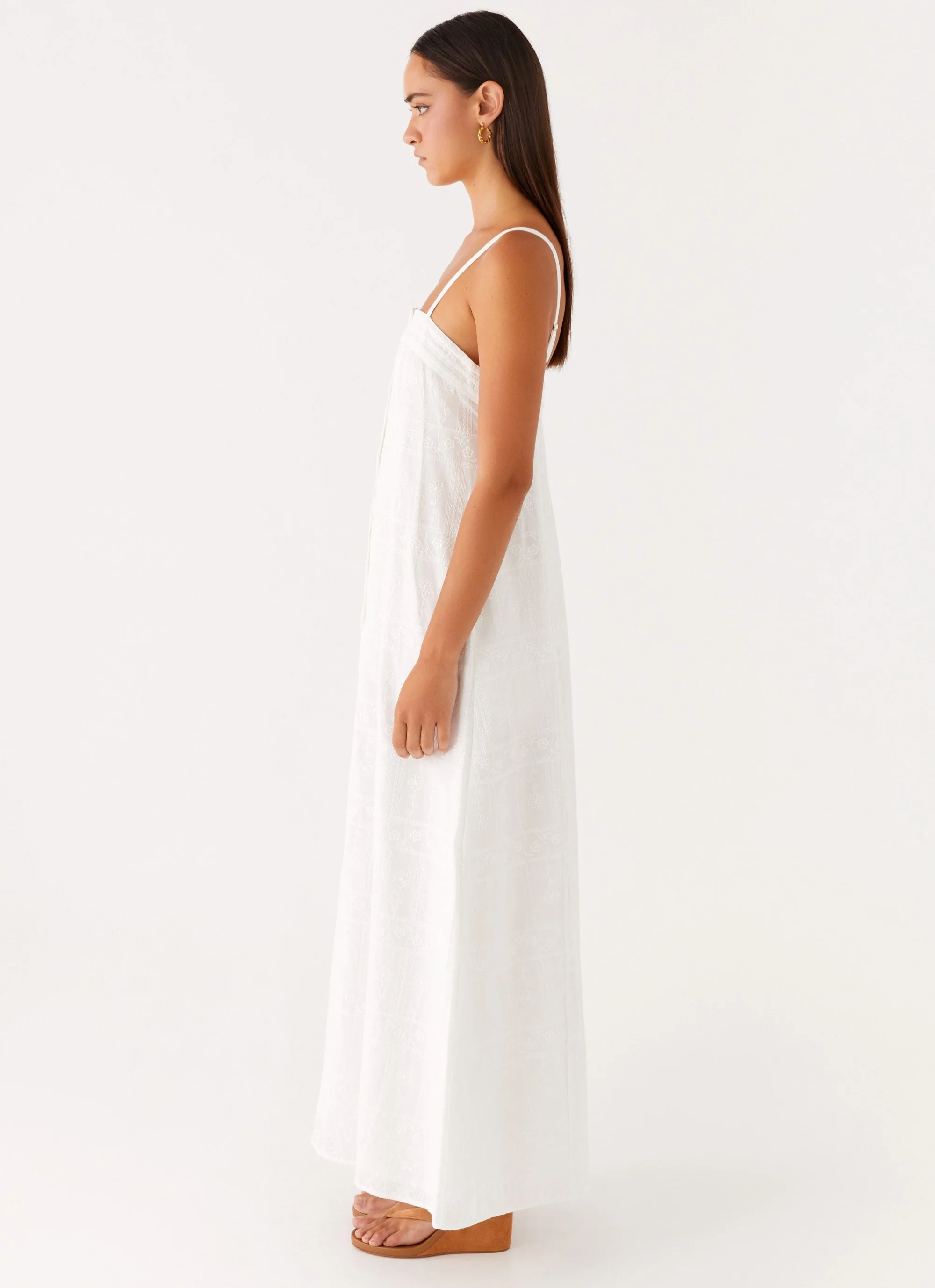 Cole Maxi Dress - White - Image 3