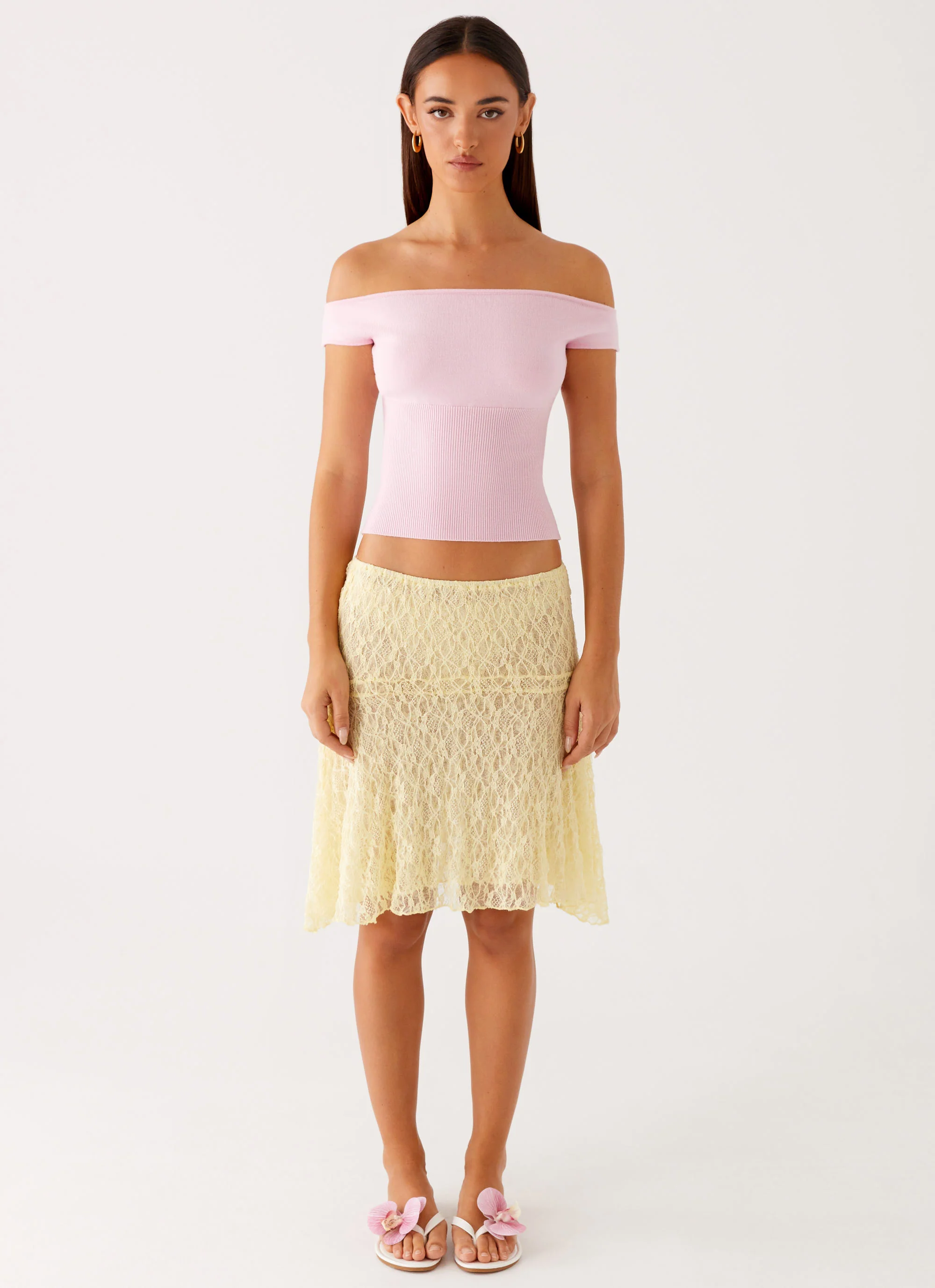 Coleman Knit Top - Pink - Image 3