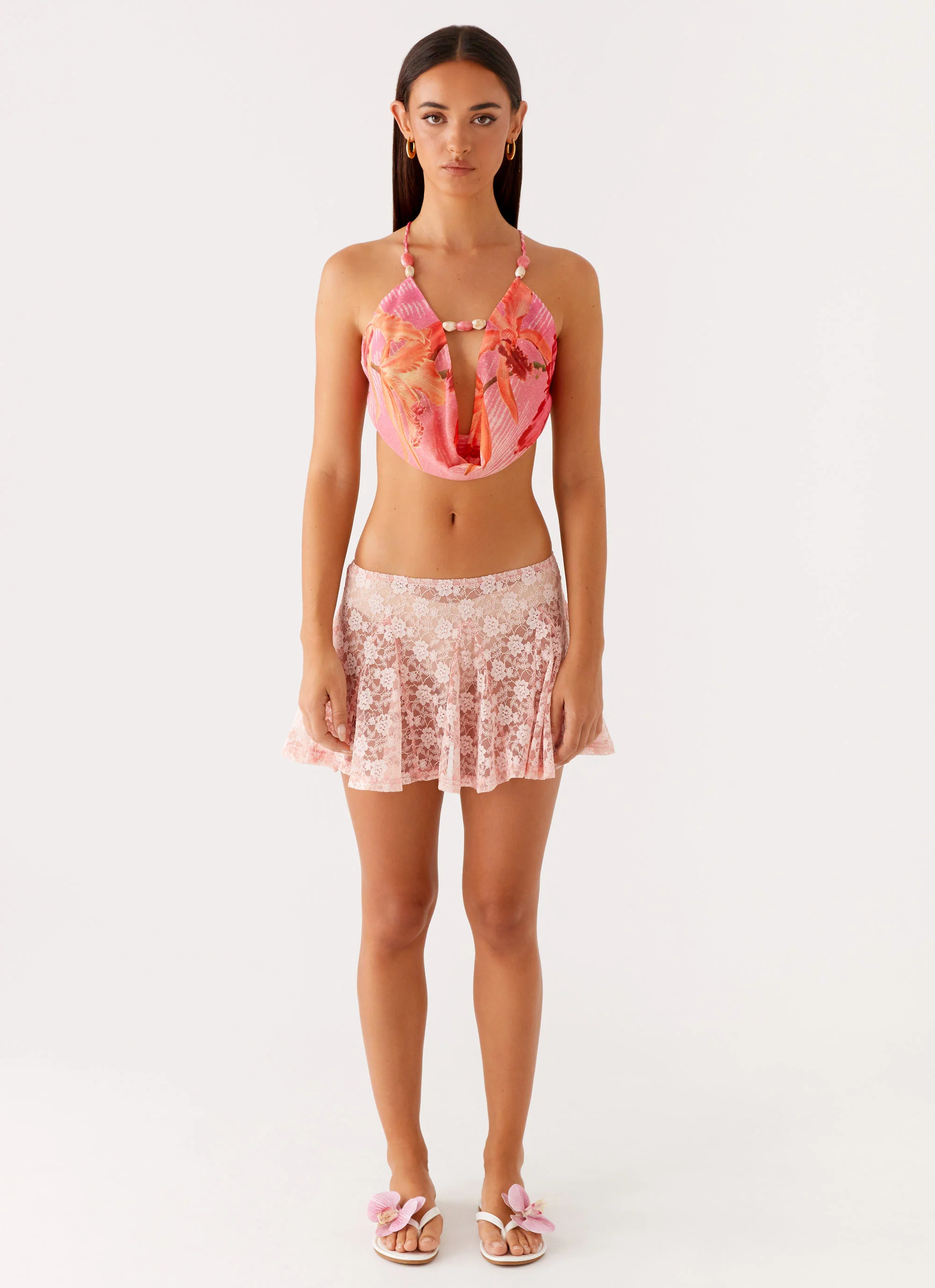 Conrad Mini Skirt - Pink - Image 3