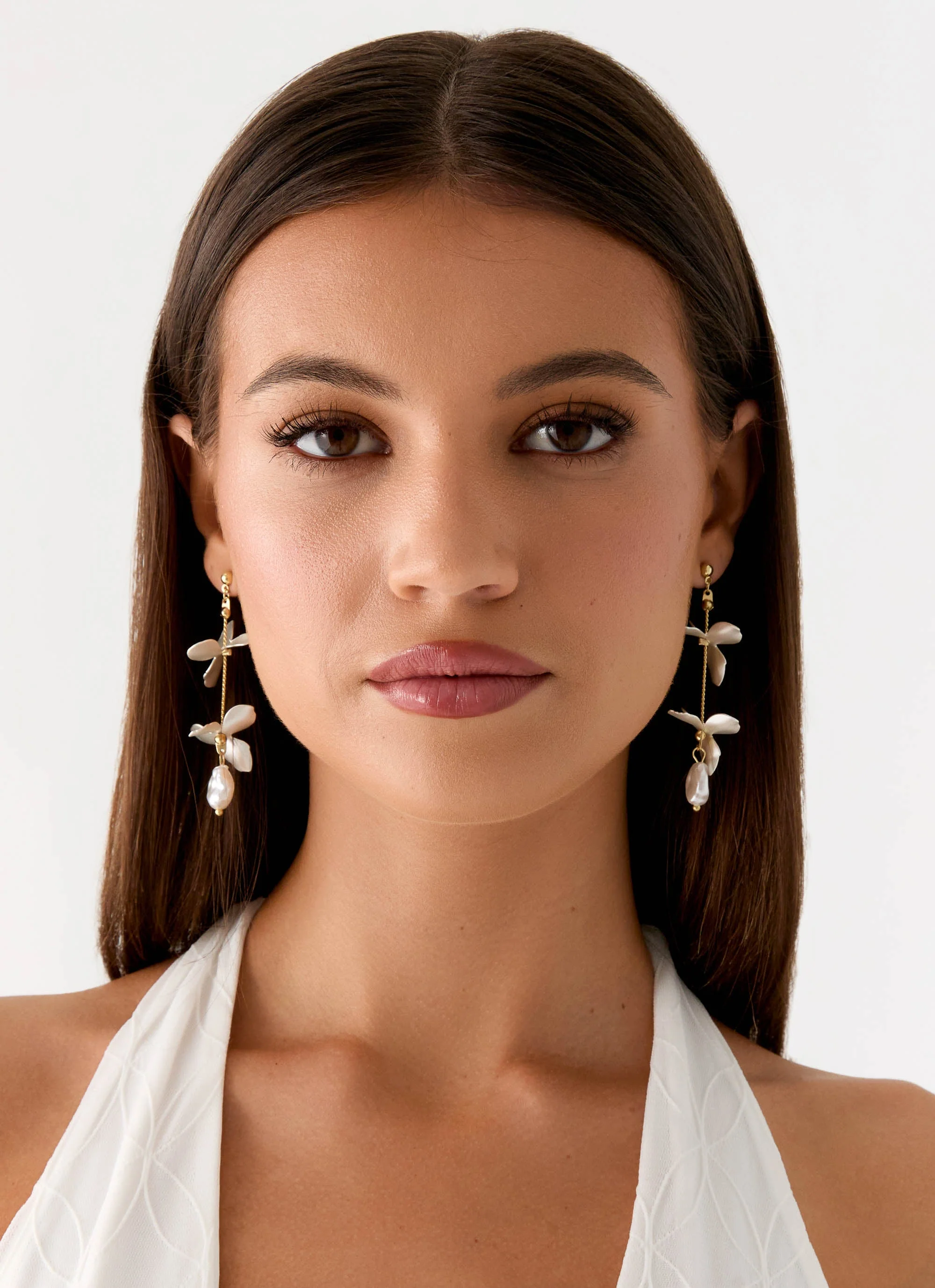 Costa Aura Earrings - Pearl - Image 2