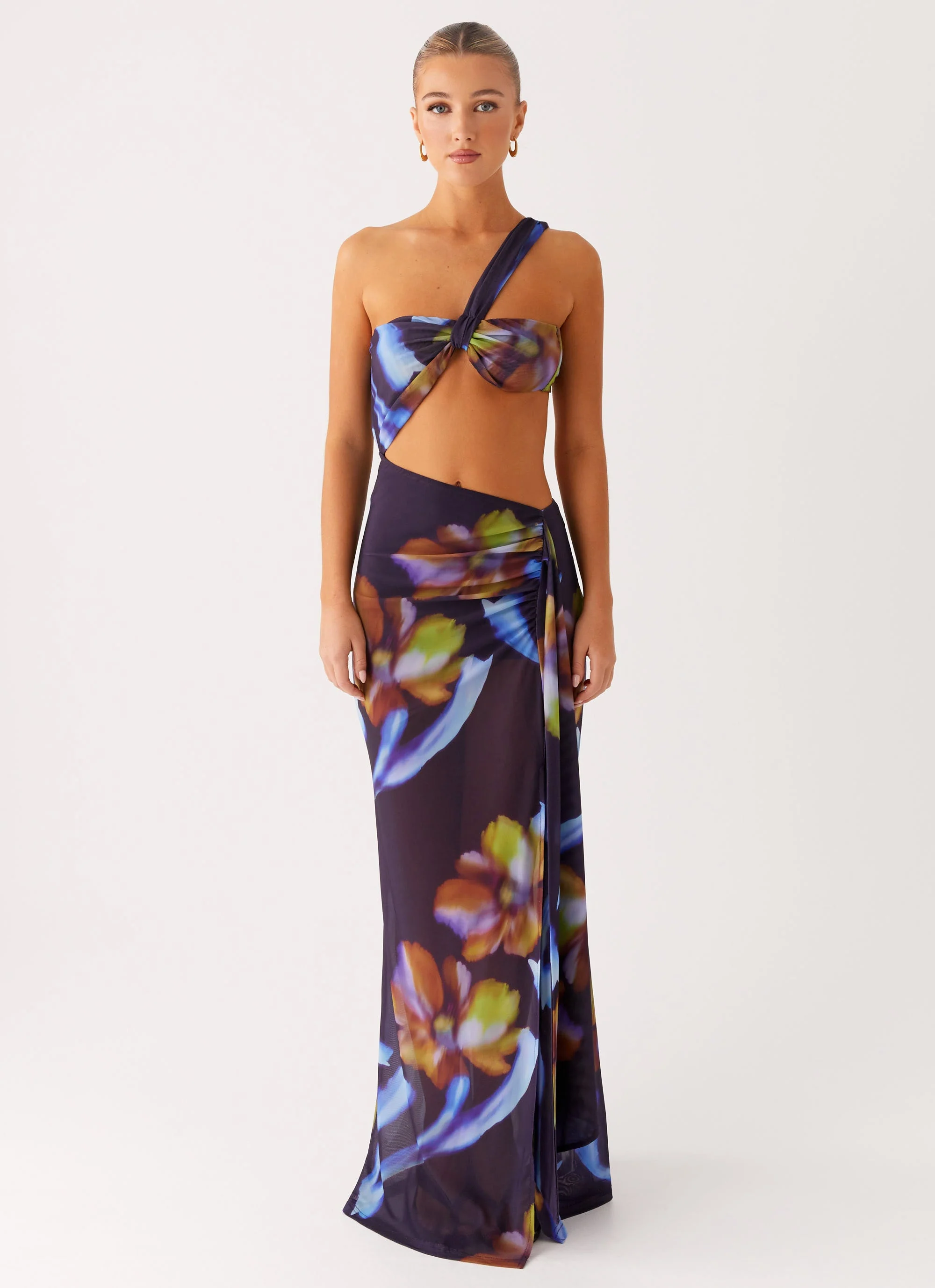 Costa Rica Maxi Dress - Dark Floral - Image 2