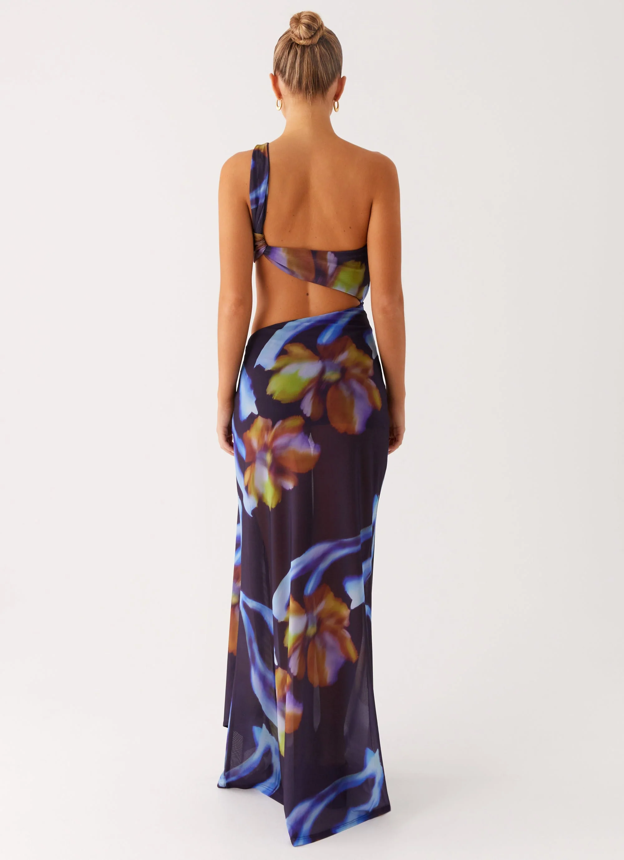 Costa Rica Maxi Dress - Dark Floral - Image 4