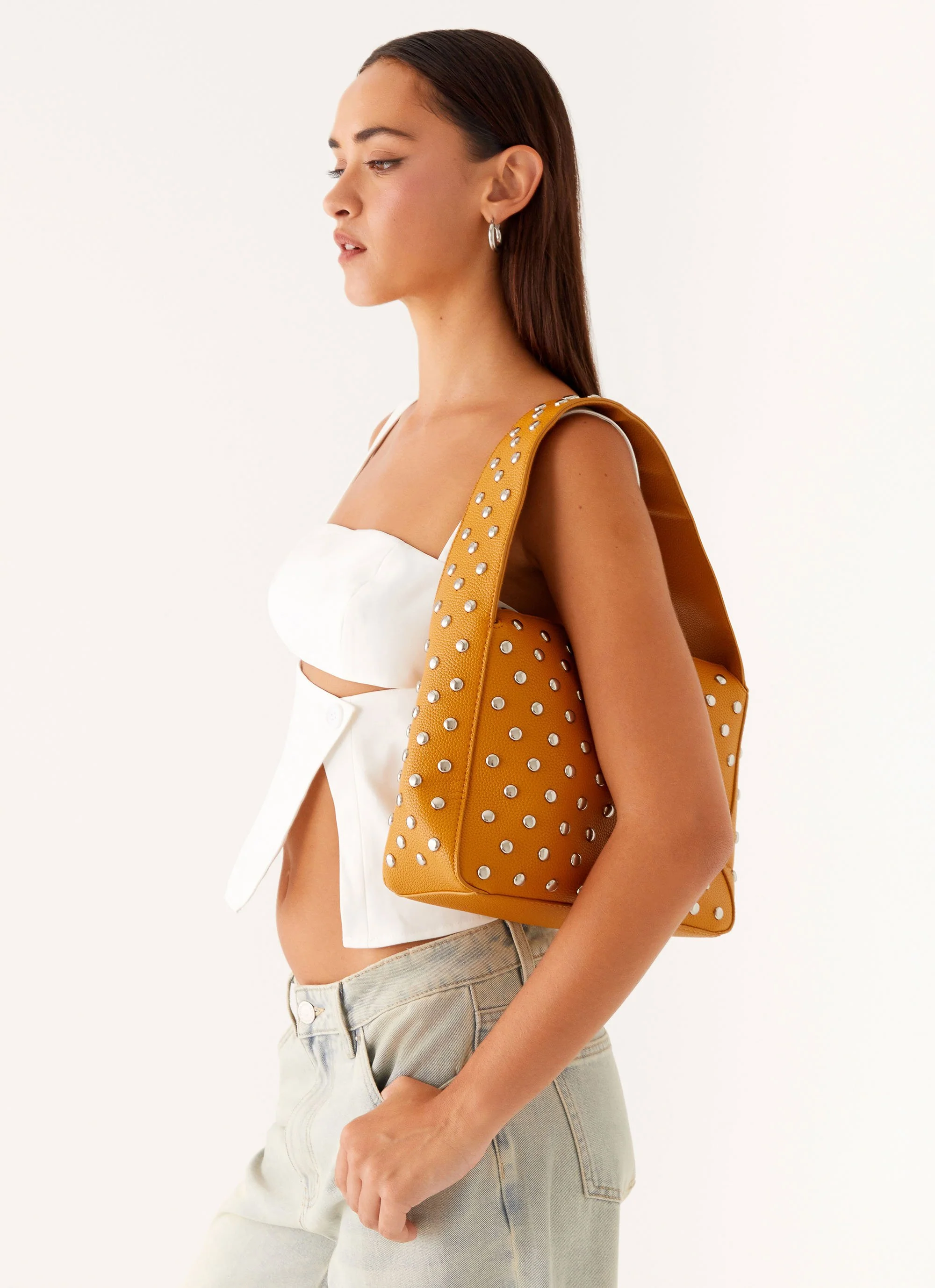 Crawford Shoulder Bag - Orange - Image 2
