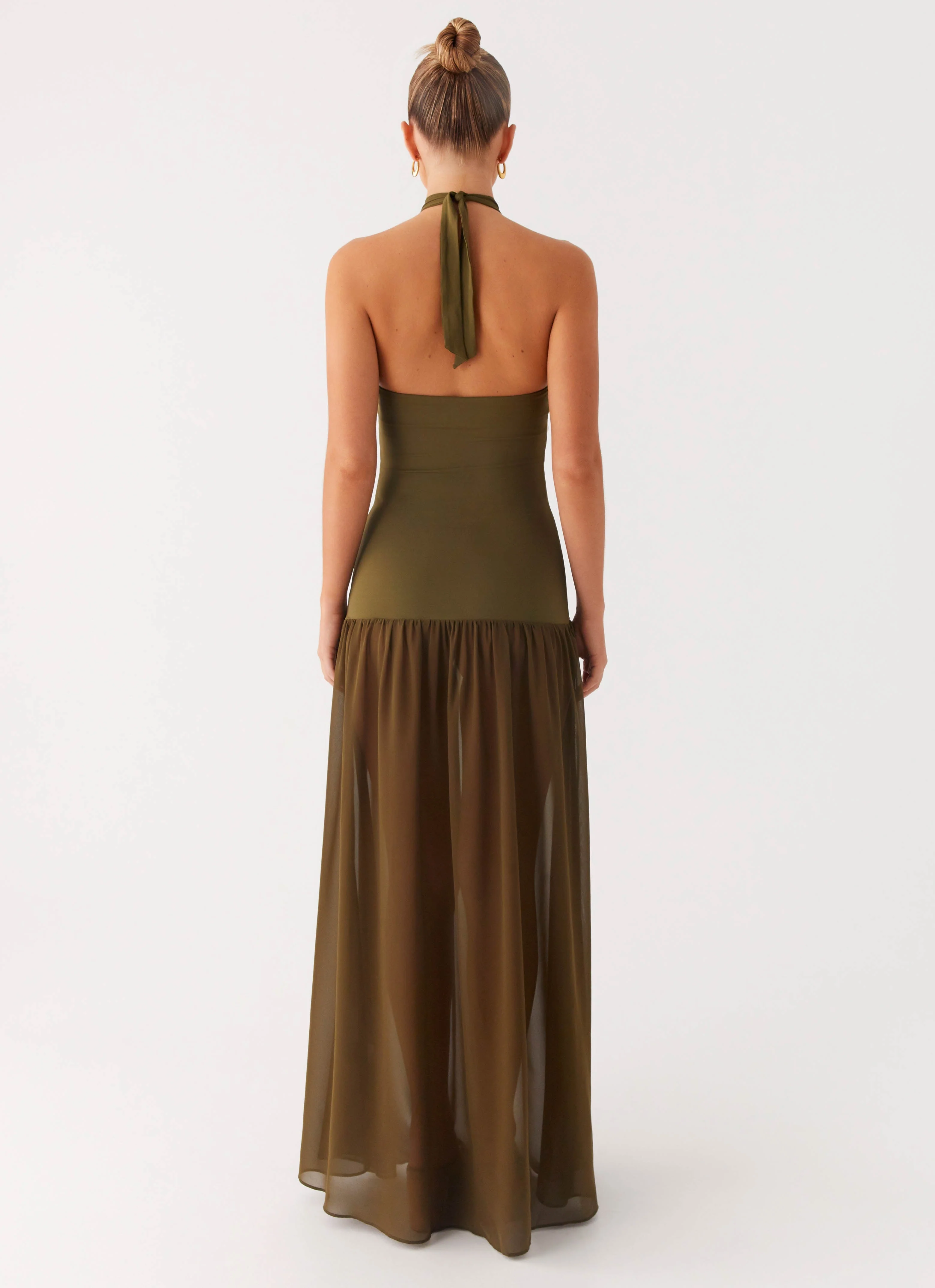 Cypress Kiss Maxi Dress - Khaki - Image 6