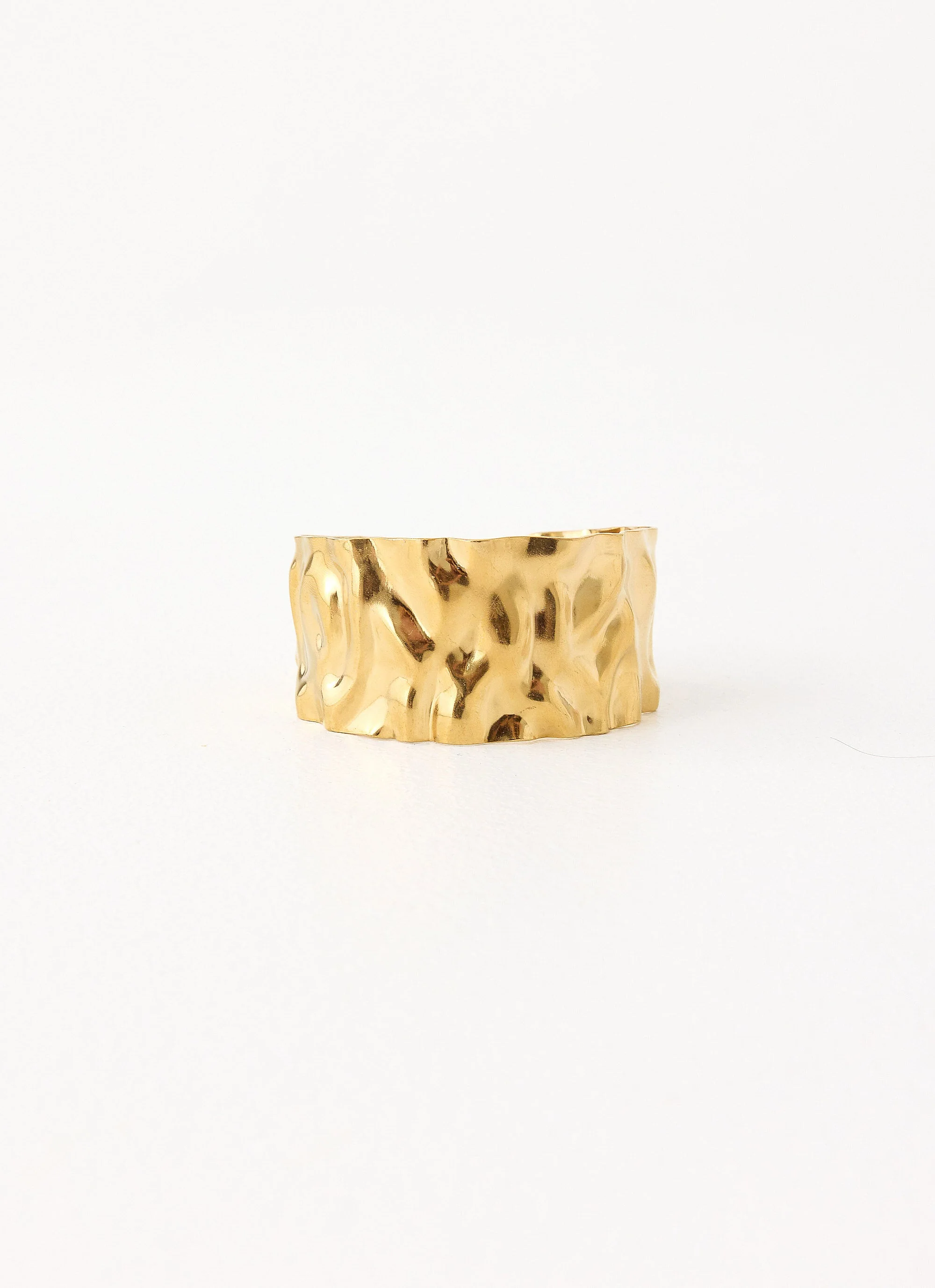 Daisy Drift Bangle - Gold