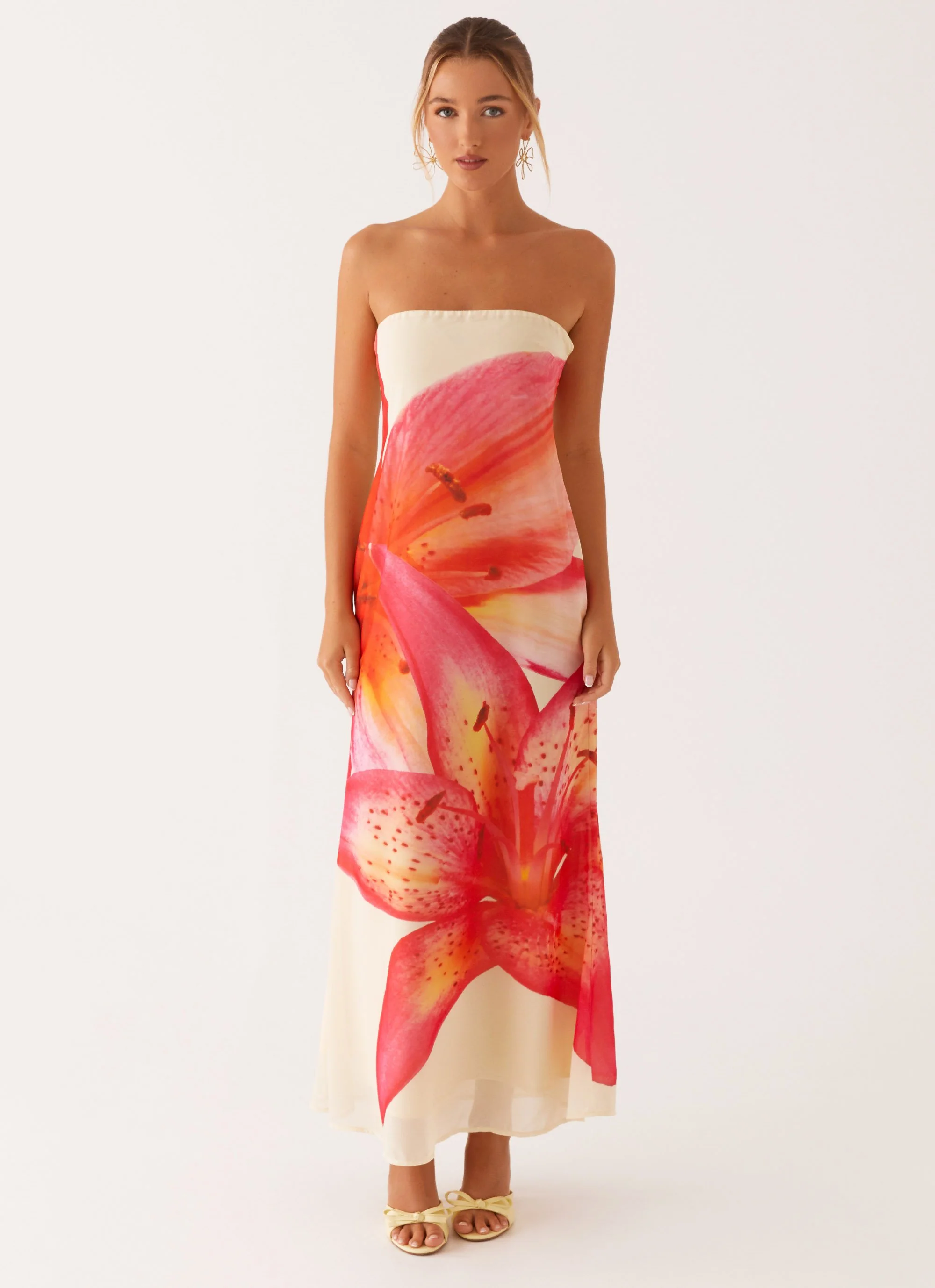 Darcy Maxi Dress - Yellow Floral - Image 2