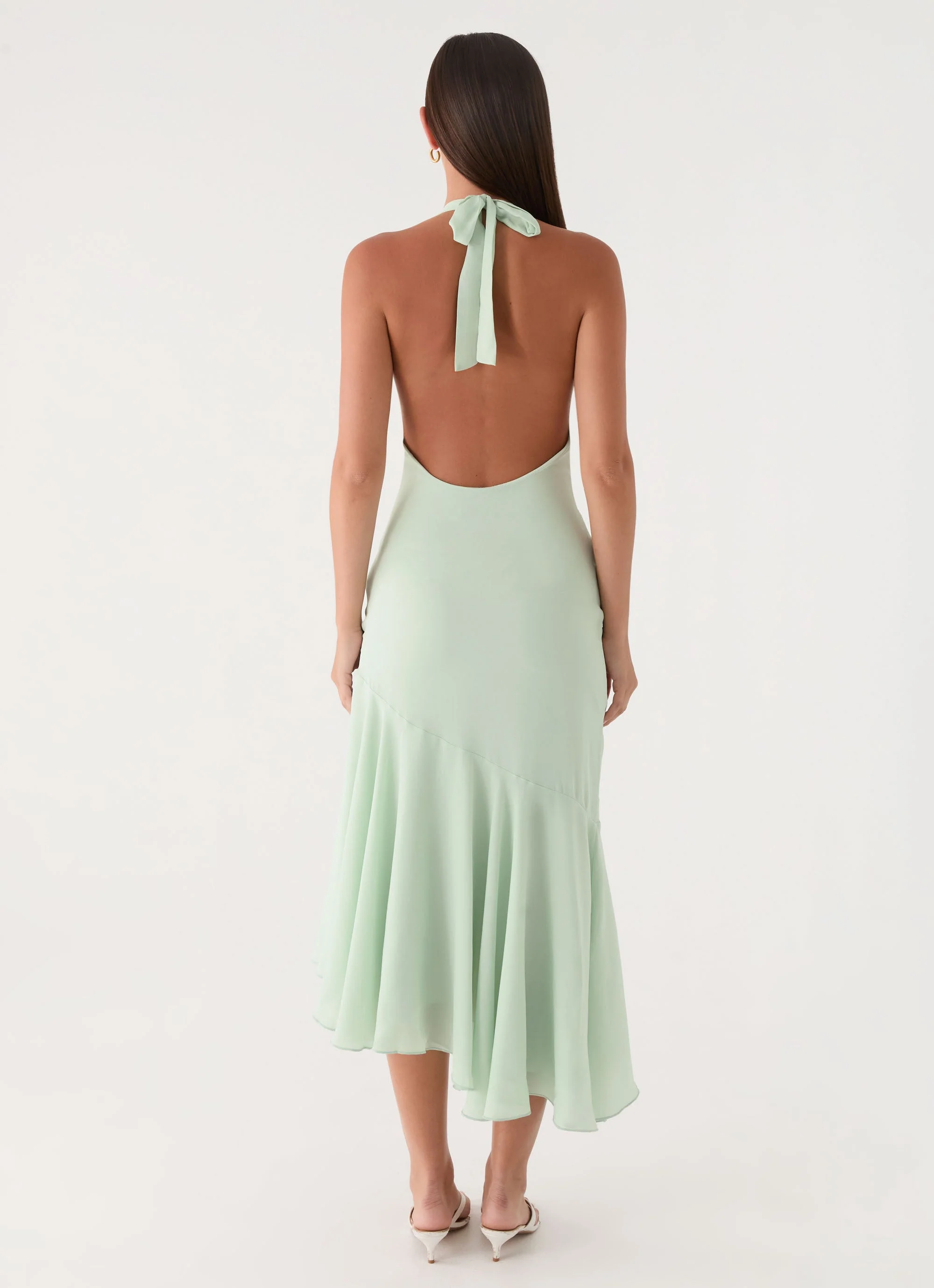 Darline Midi Dress - Pistachio - Image 2