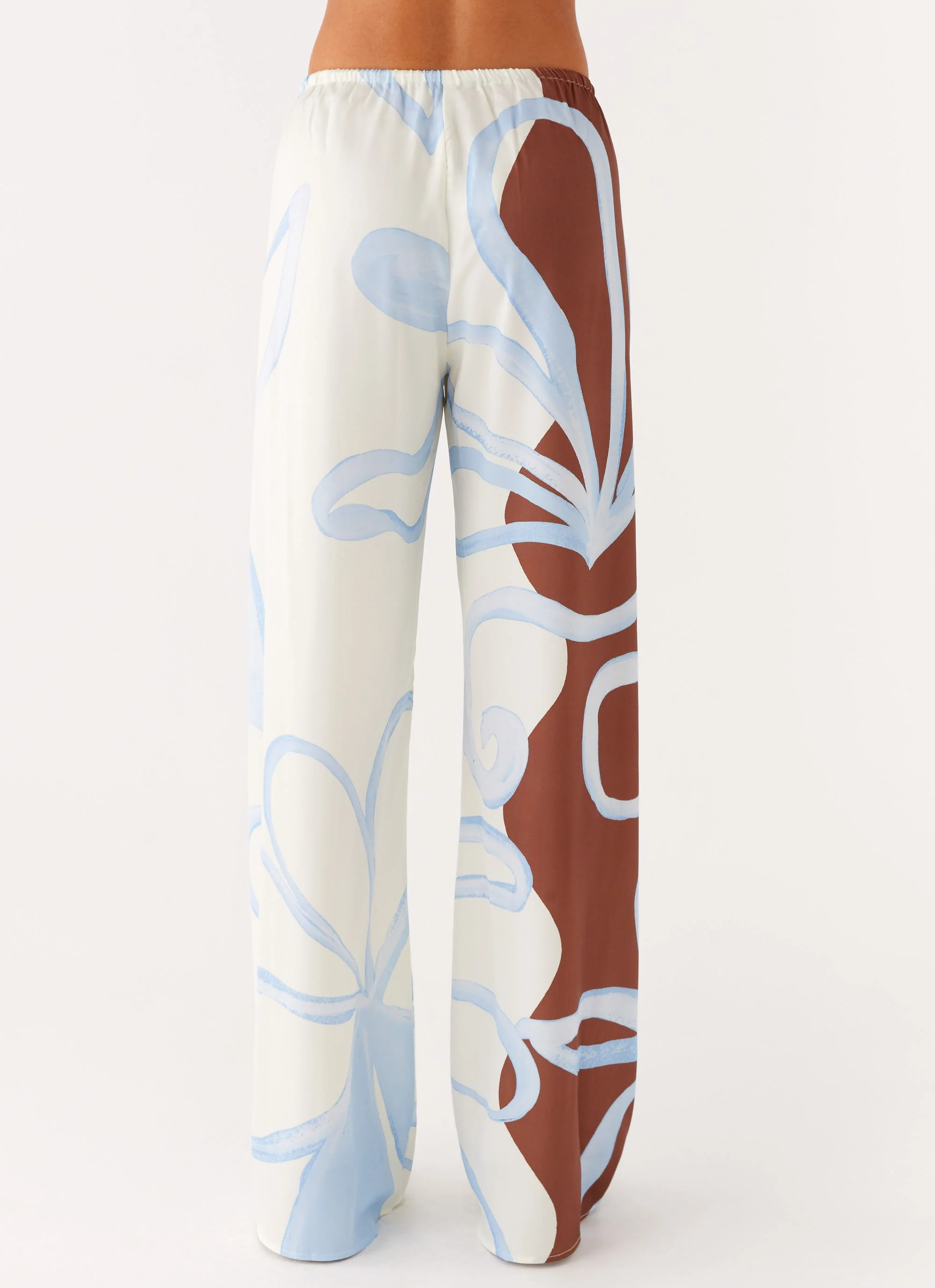 Deacon Low Rise Pants - Bloom Wave Print - Image 3