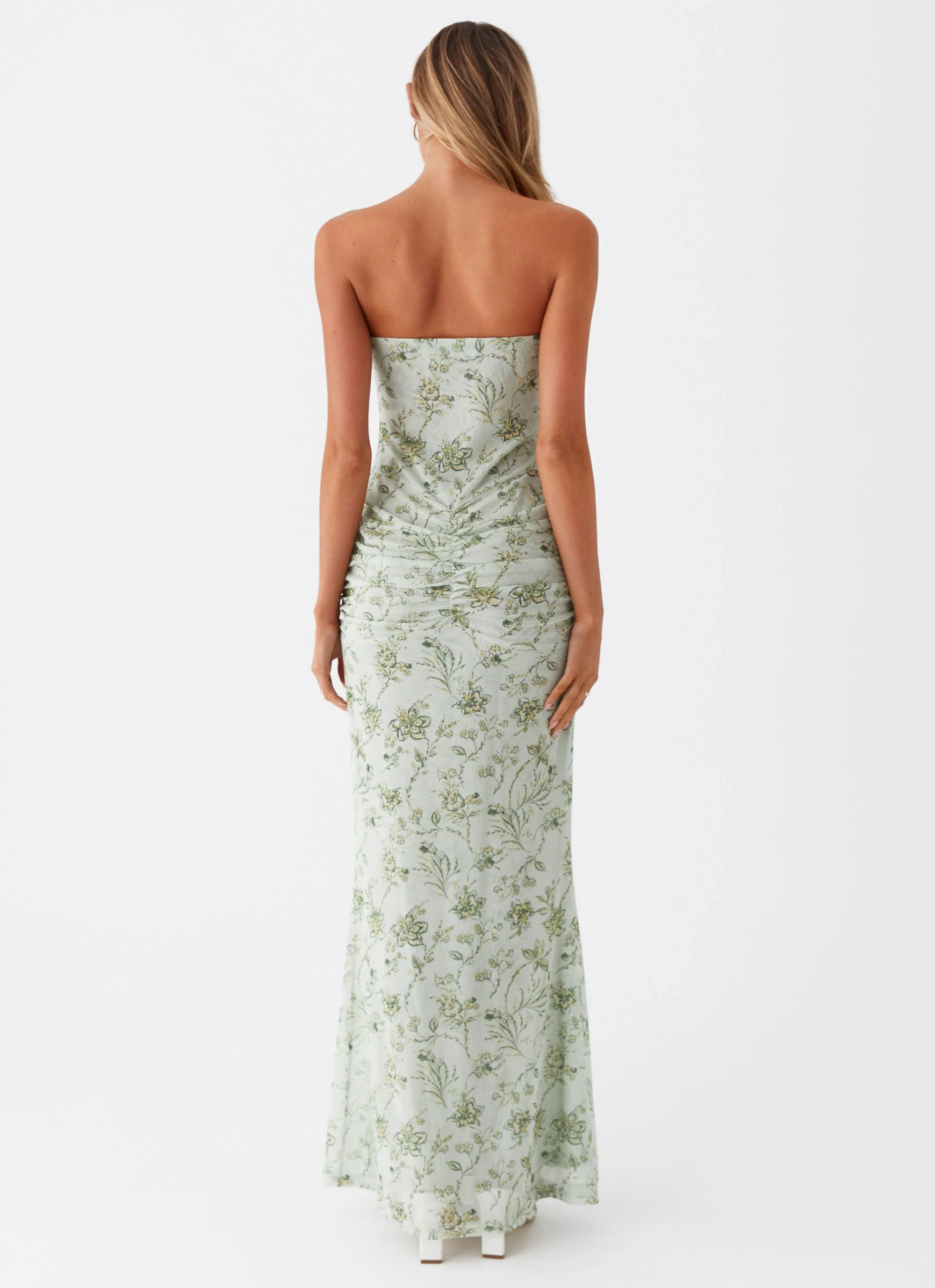 Dearest Maxi Dress - Sage Floral - Image 4