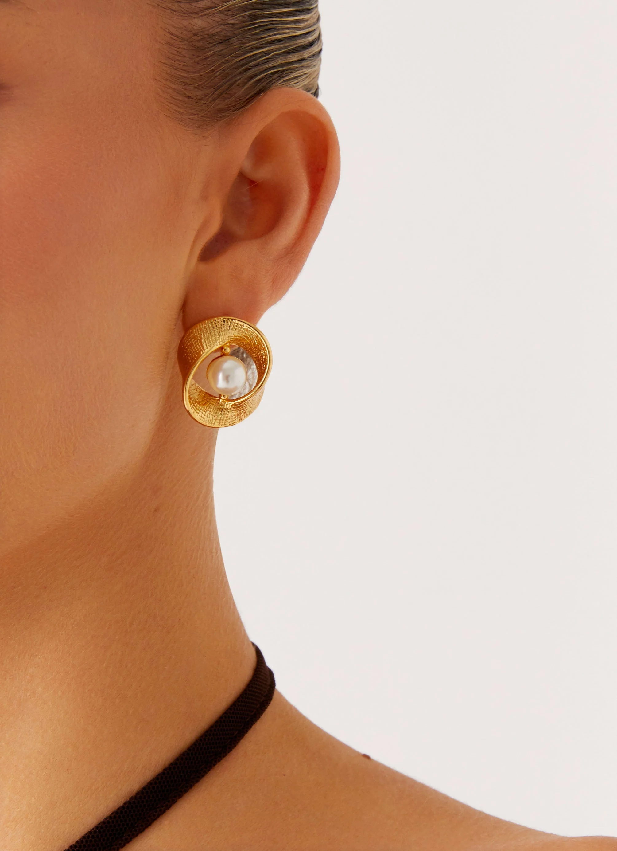 Debut Earrings - Gold - Image 2